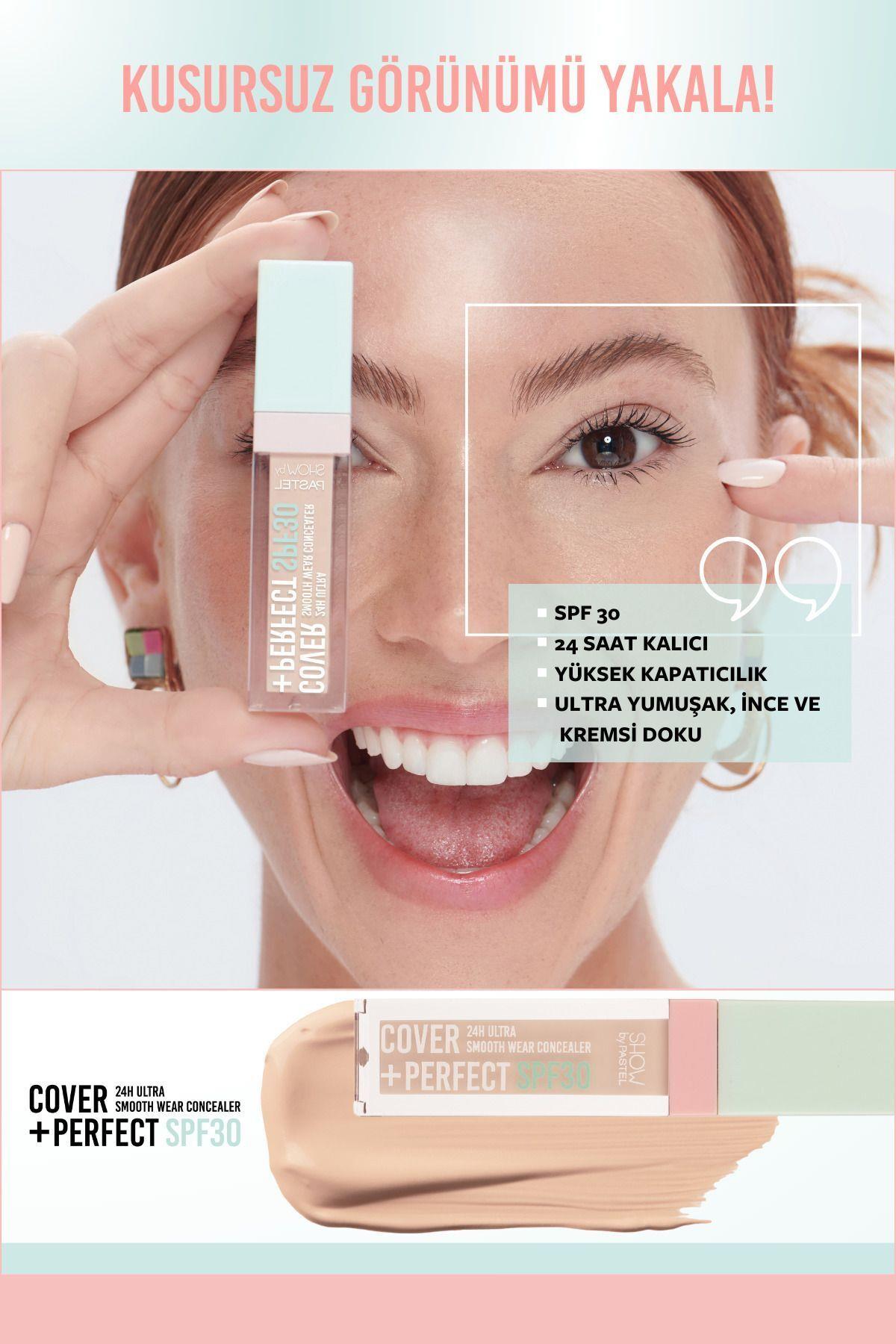Show by Pastel Cover Perfect 30 Faktör Ultra Kapatıcı 303 Baby Powder
