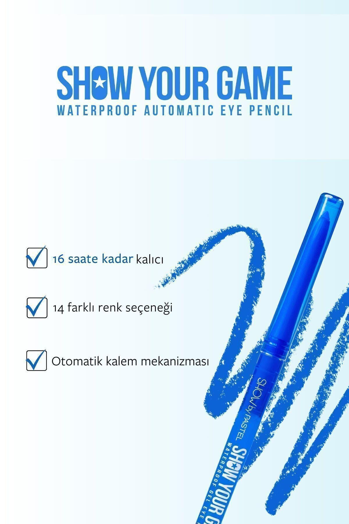 Show by Pastel Show Your Game Waterproof Gel Eye Pencil - Jel Göz Kalemi 410