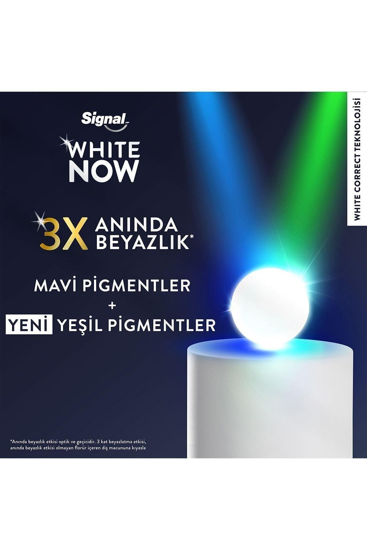 Signal Diş Macunu White Now Gold Anında 3 Kat Beyazlık 75 ml