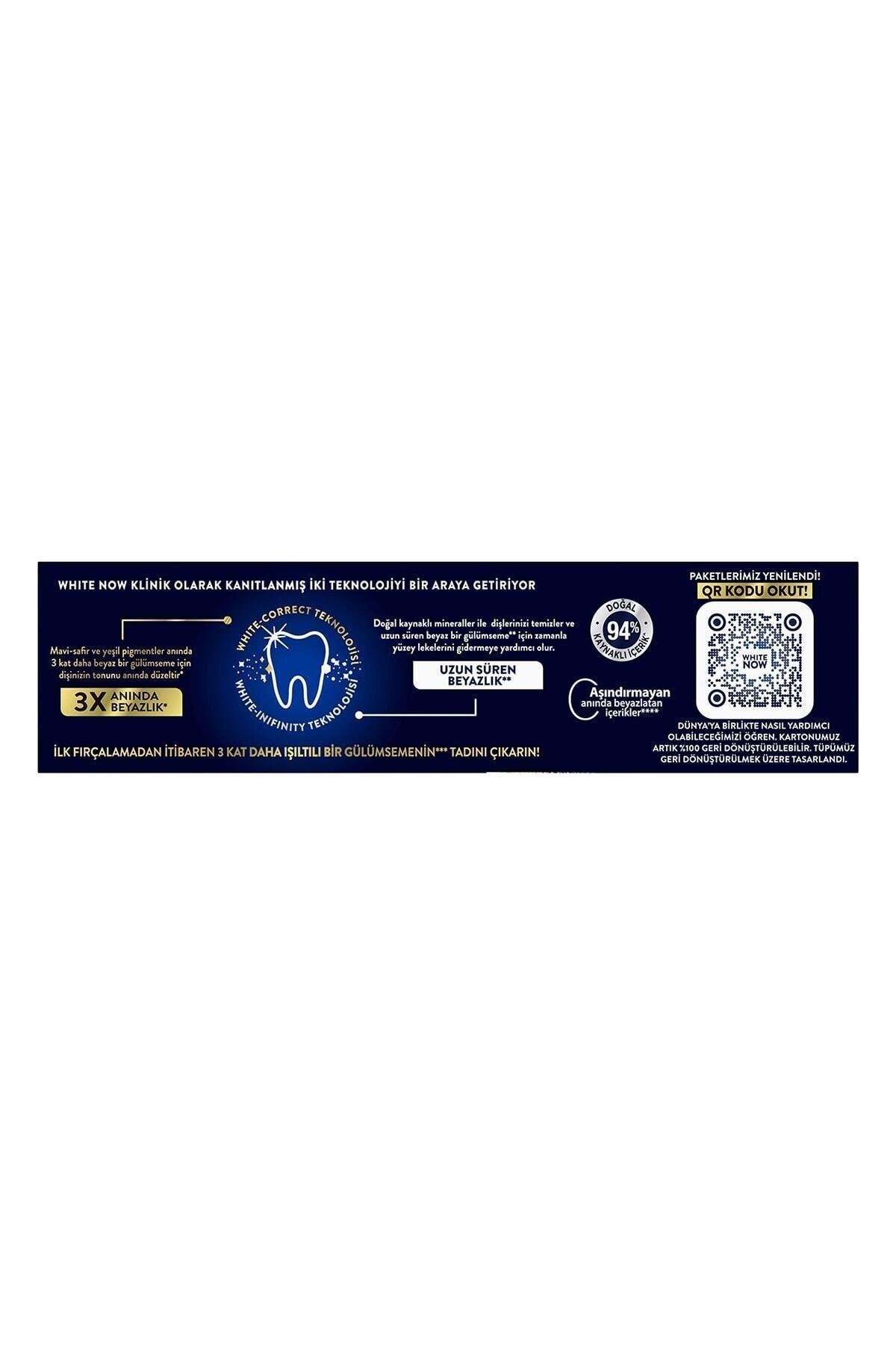 Signal Diş Macunu White Now Gold Anında 3 Kat Beyazlık 75 ml