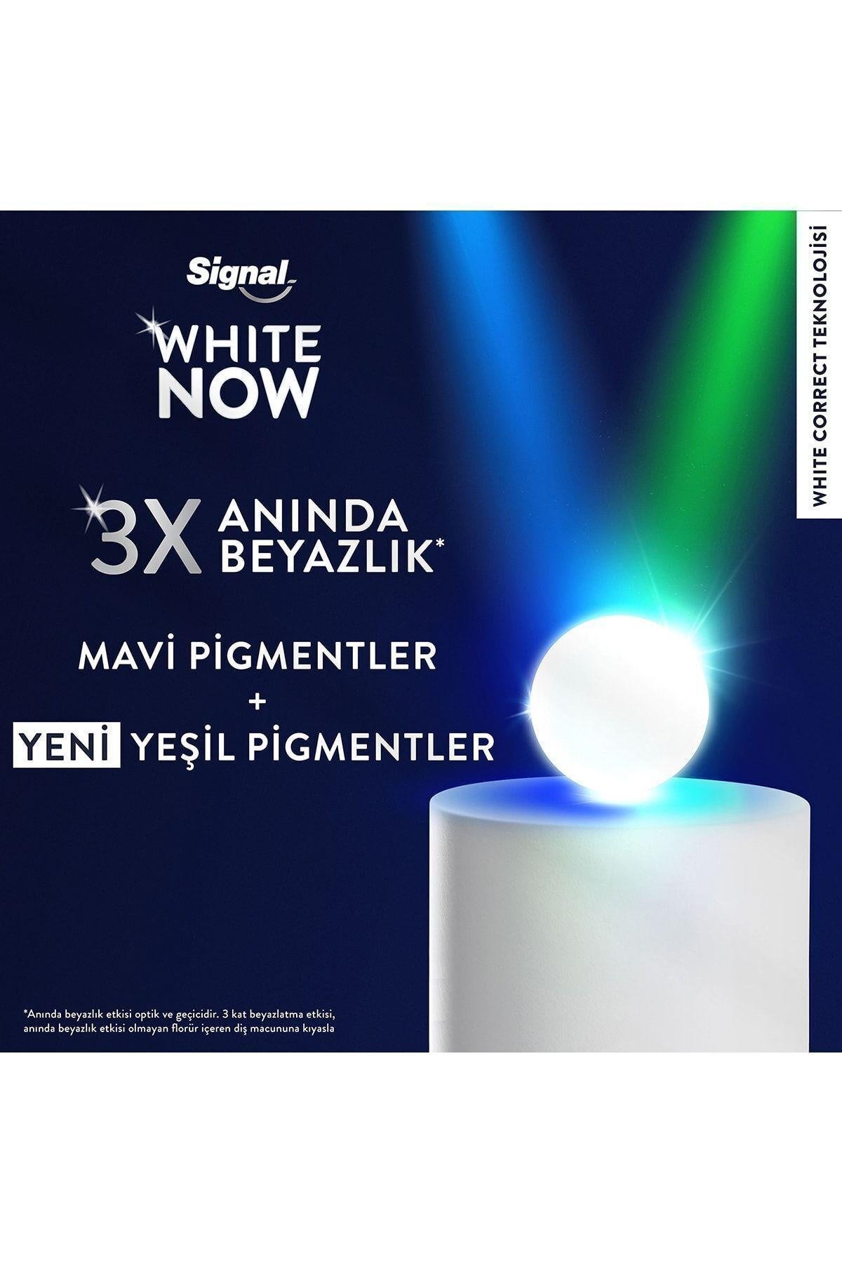 Signal Diş Macunu White Now Sensitive Anında 3 Kat Beyazlık 75 ML