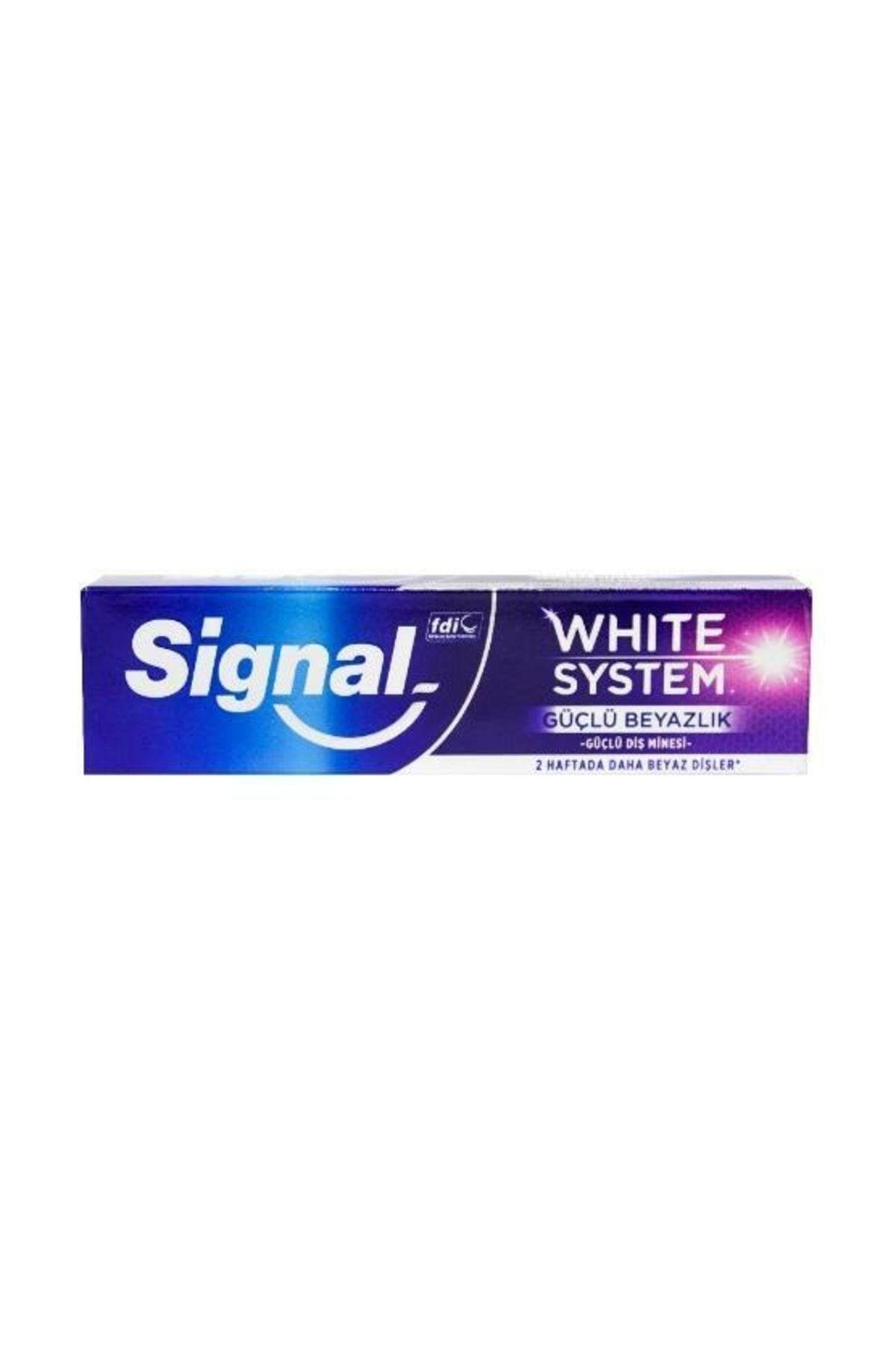 Signal Tp Whıte System Strong Macun 75 ml