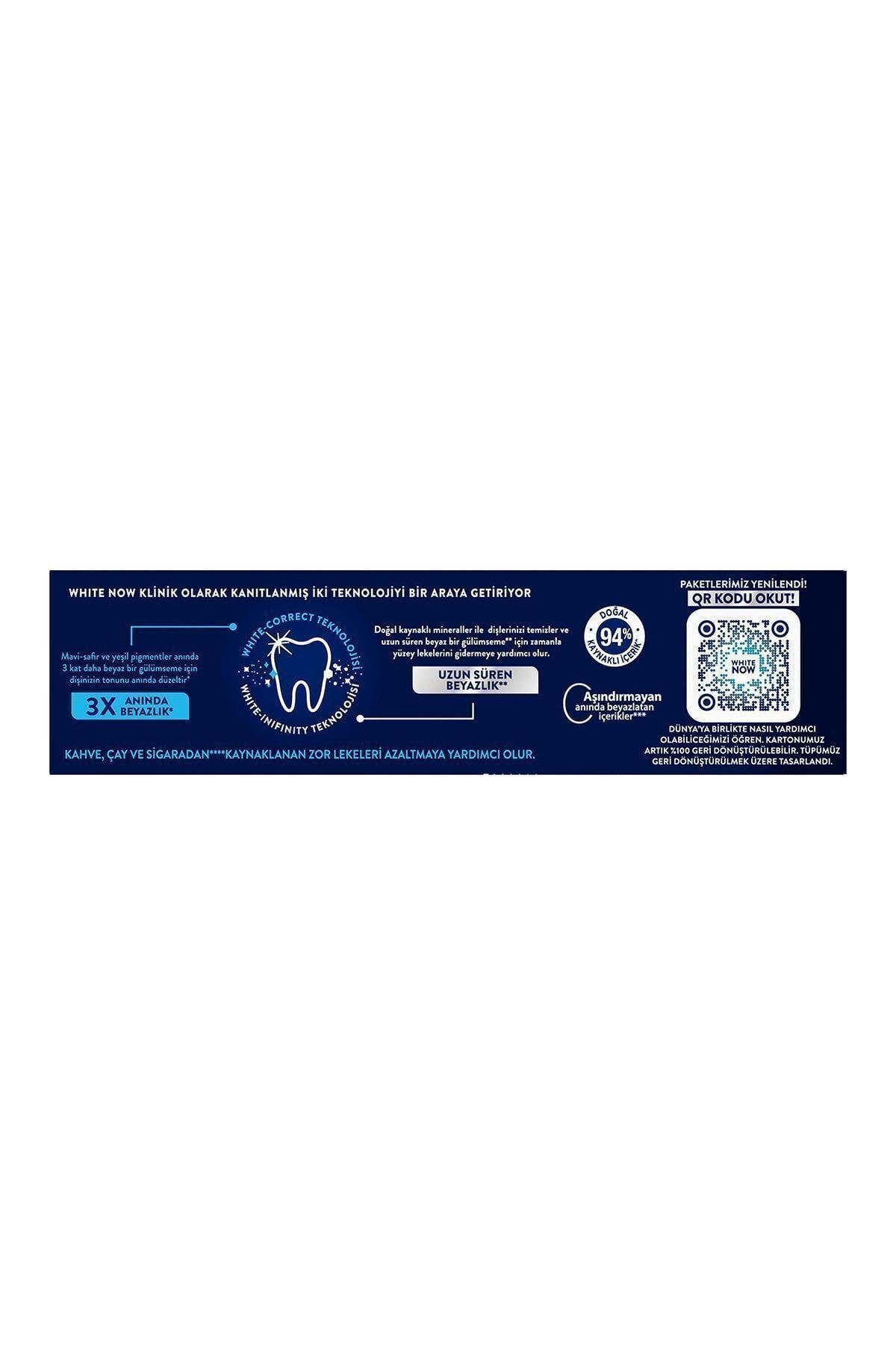 Signal White Now Leke Karşıtı Kahve Ve Sigara Içenler Için Beyazlatıcı Diş Macunu 75 ml