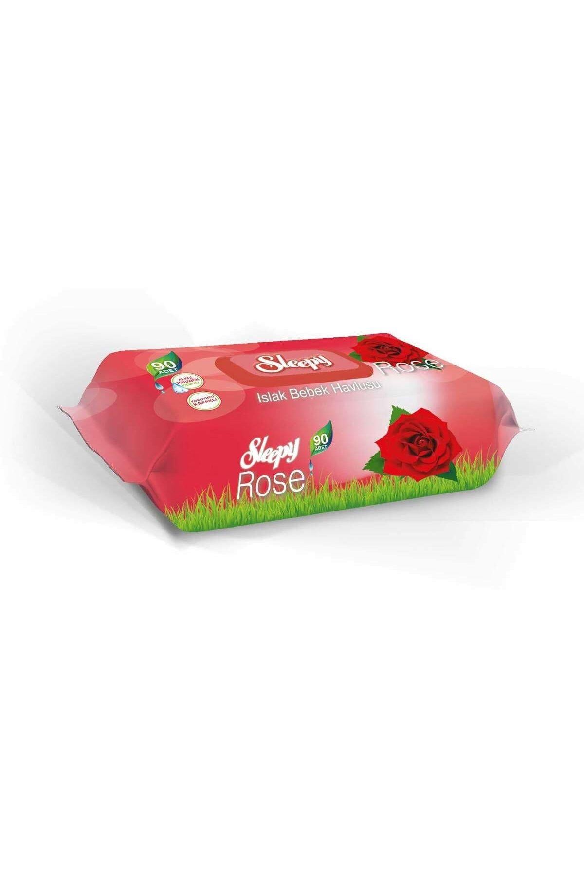Sleepy Islak Mendil 90'lı Gül Kokulu