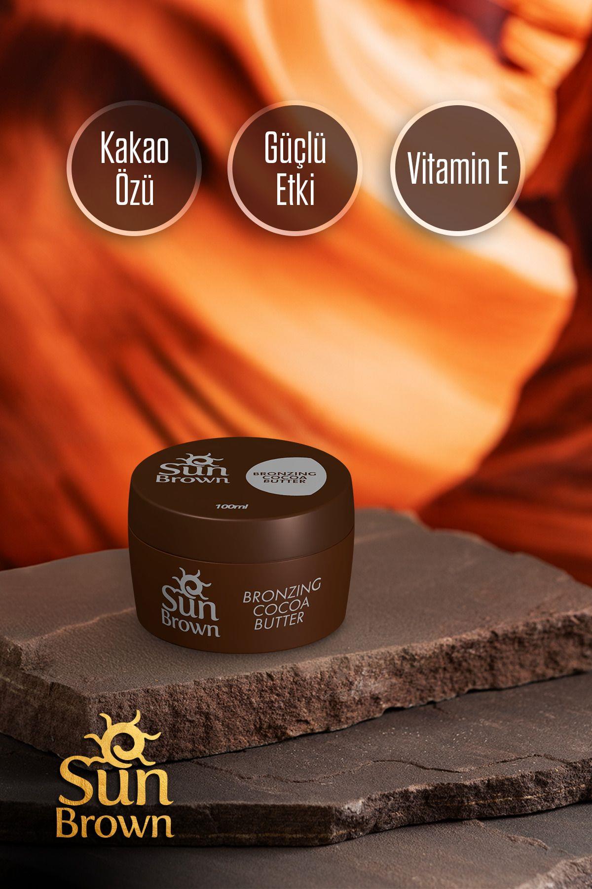 Sun Brown Bronzlaştırıcı Kakao Kremi 100 Gram