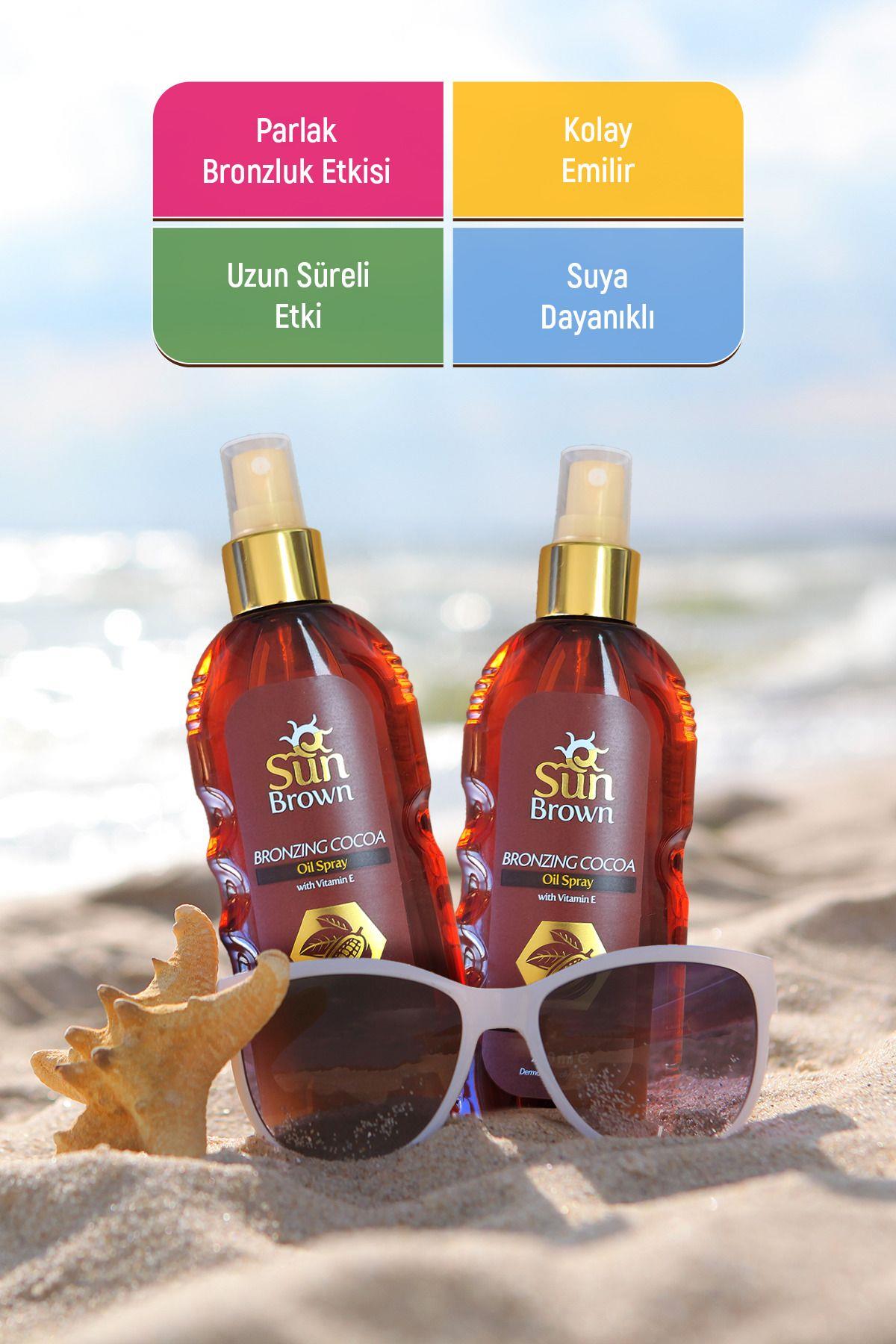 Sun Brown Bronzlaştırıcı Kakao Yağı 200 ml