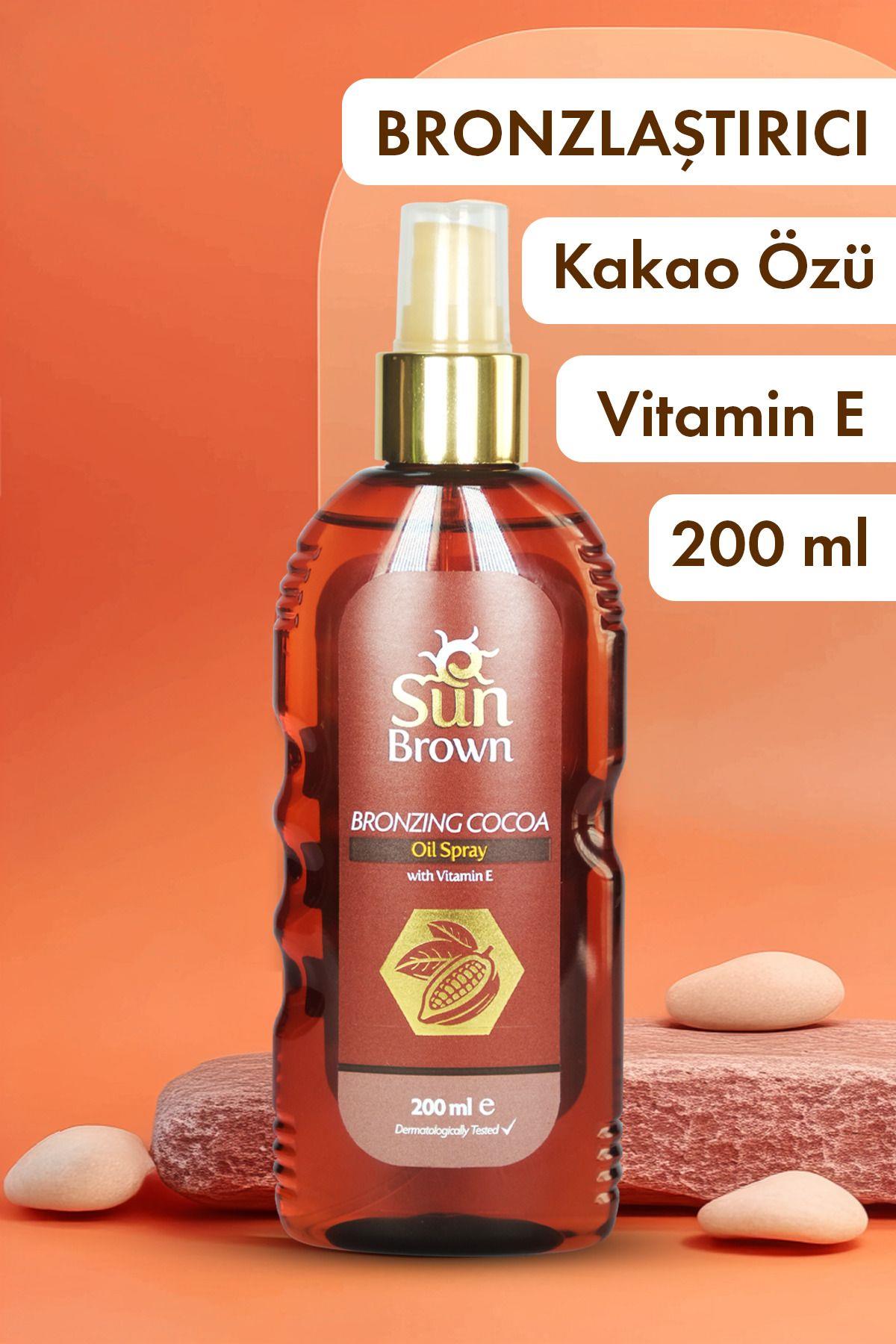 Sun Brown Bronzlaştırıcı Kakao Yağı 200 ml