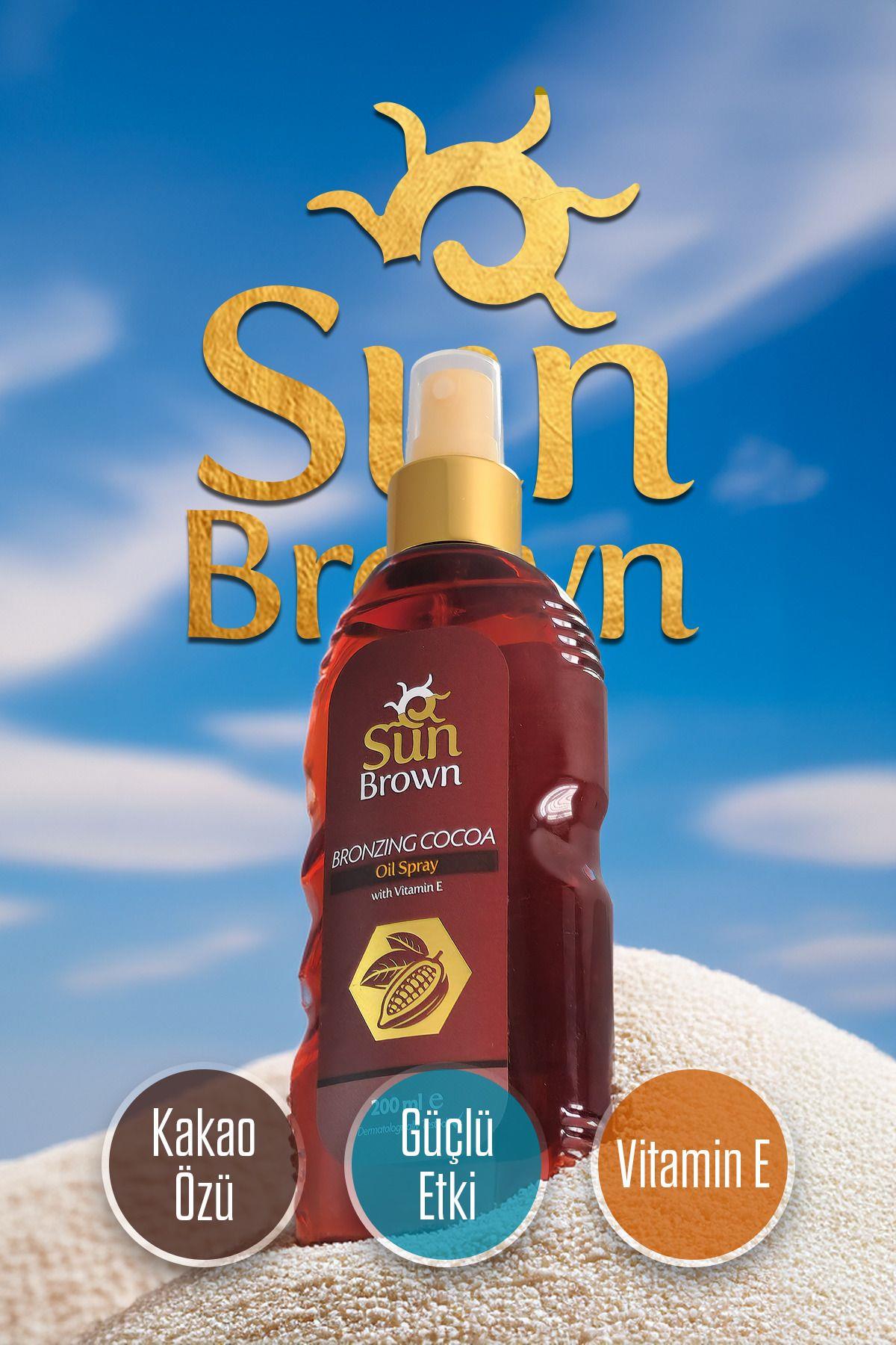 Sun Brown Bronzlaştırıcı Kakao Yağı 200 ml