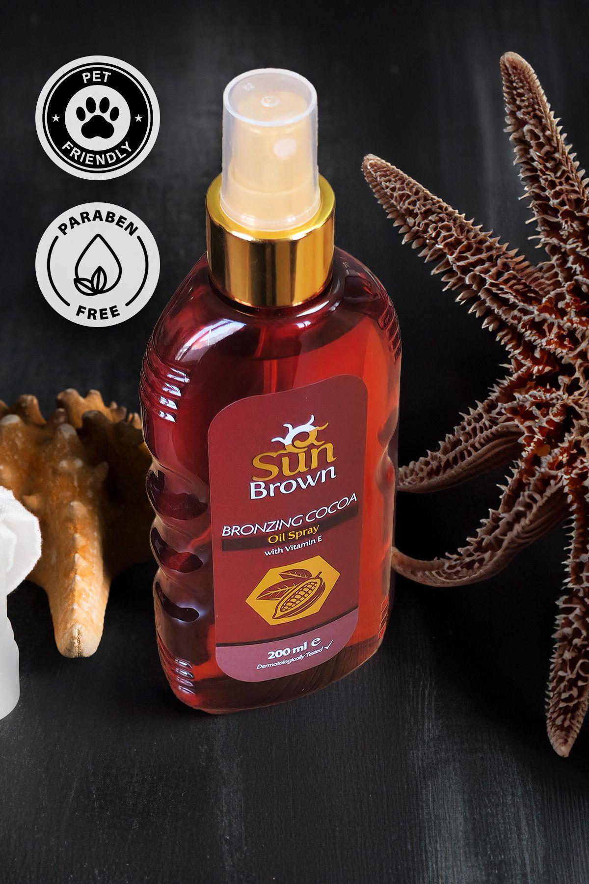 Sun Brown Bronzlaştırıcı Kakao Yağı 200 ml