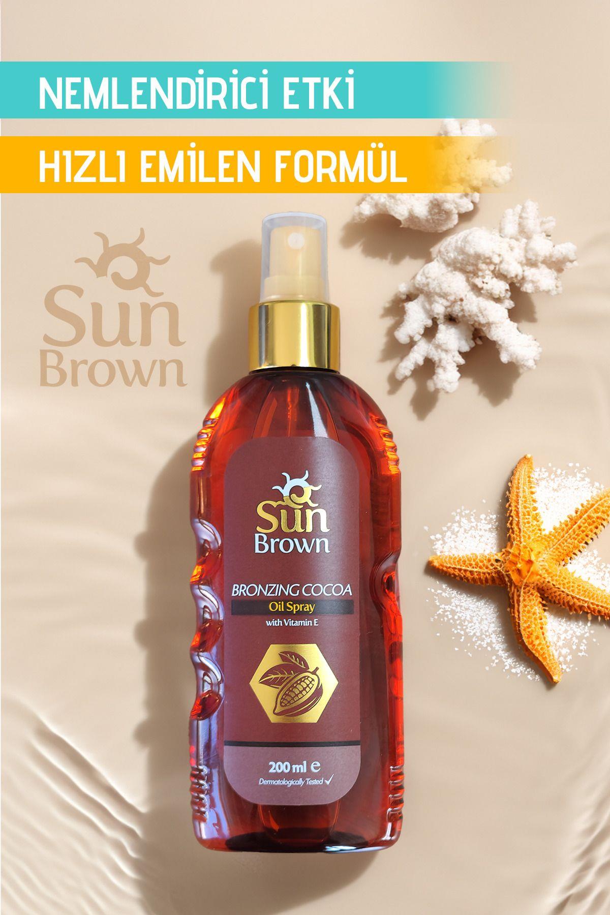 Sun Brown Bronzlaştırıcı Kakao Yağı 200 ml