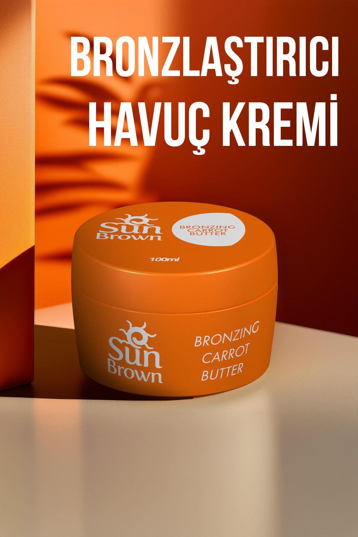 Sun Brown Carrot Butter Bronzlaştırıcı Krem 100 ml
