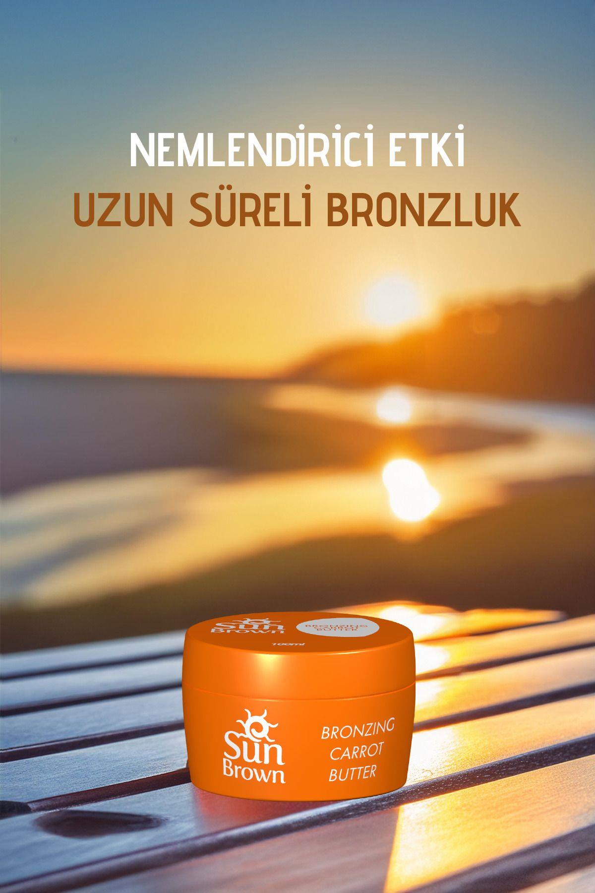 Sun Brown Carrot Butter Bronzlaştırıcı Krem 100 ml