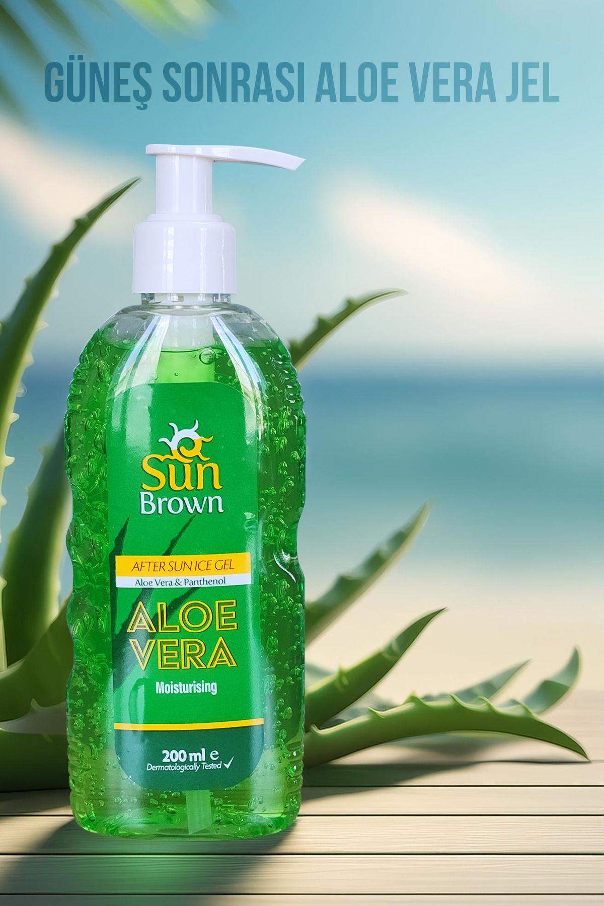 Sun Brown Güneş Sonrası Serinletici Aloe Vera Jel 200 ml