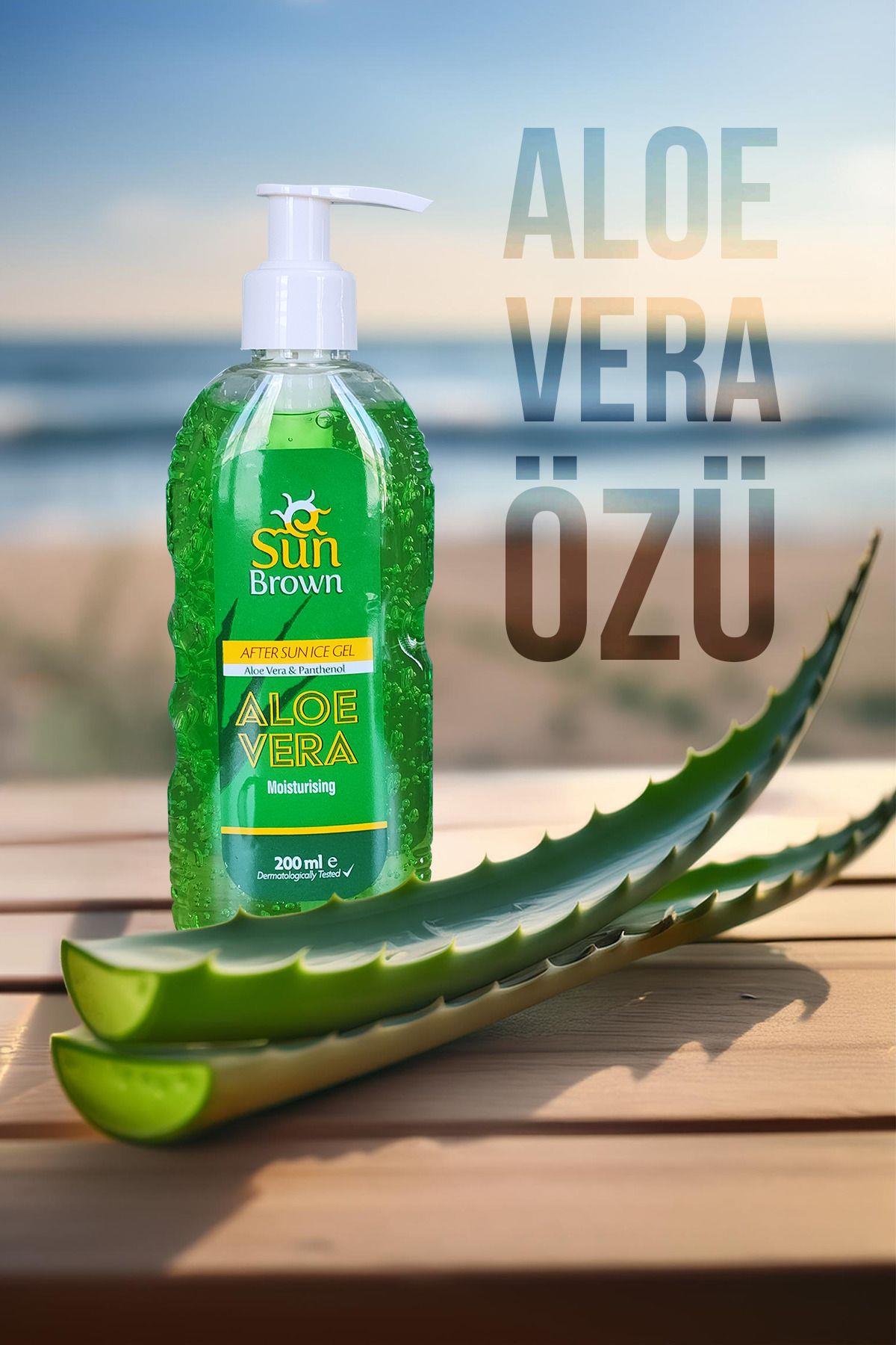Sun Brown Güneş Sonrası Serinletici Aloe Vera Jel 200 ml