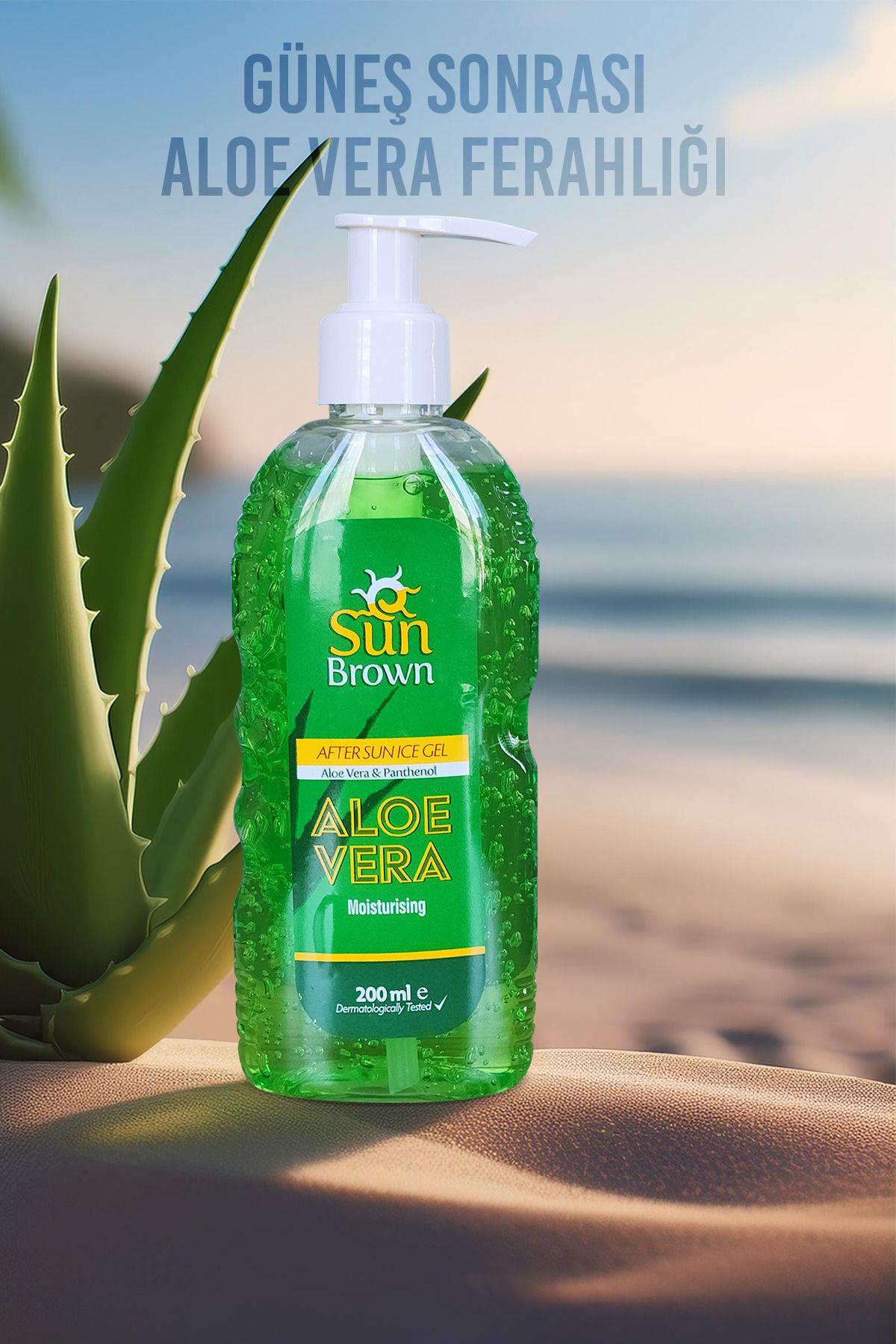 Sun Brown Güneş Sonrası Serinletici Aloe Vera Jel 200 ml