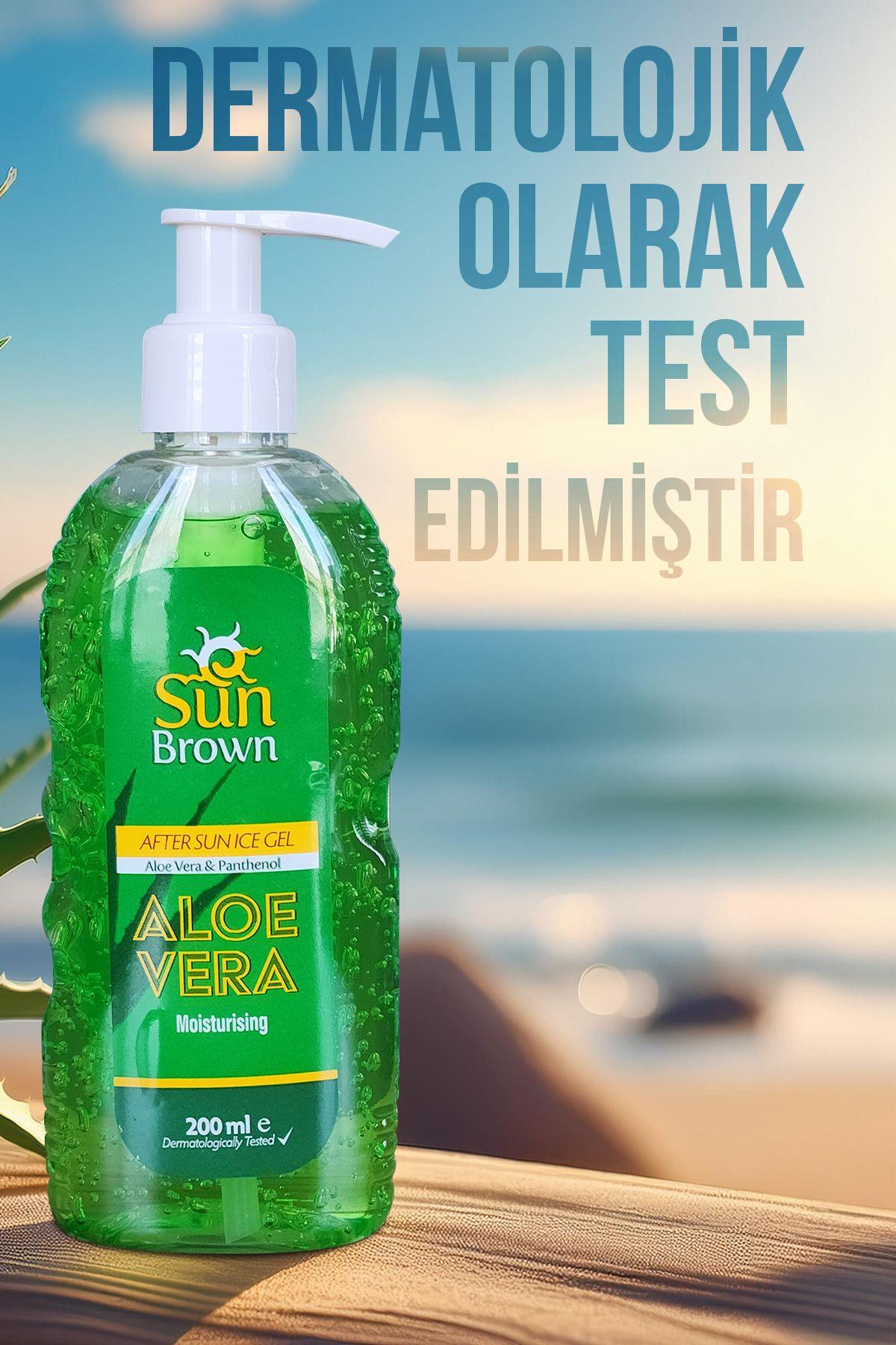 Sun Brown Güneş Sonrası Serinletici Aloe Vera Jel 200 ml