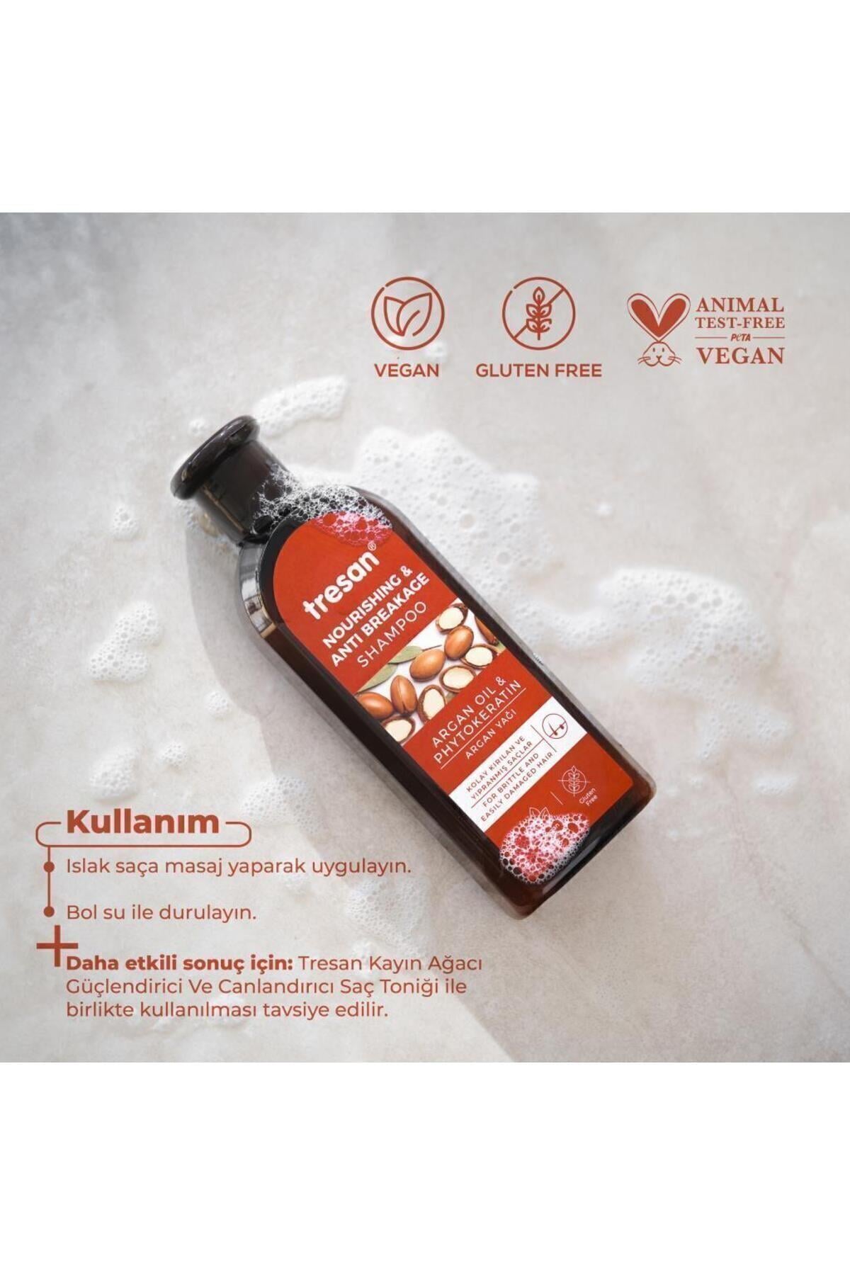 Tresan Argan Yağı Besleyici Ve Kırılma Karşıtı Bakım Şampuanı 300 ml