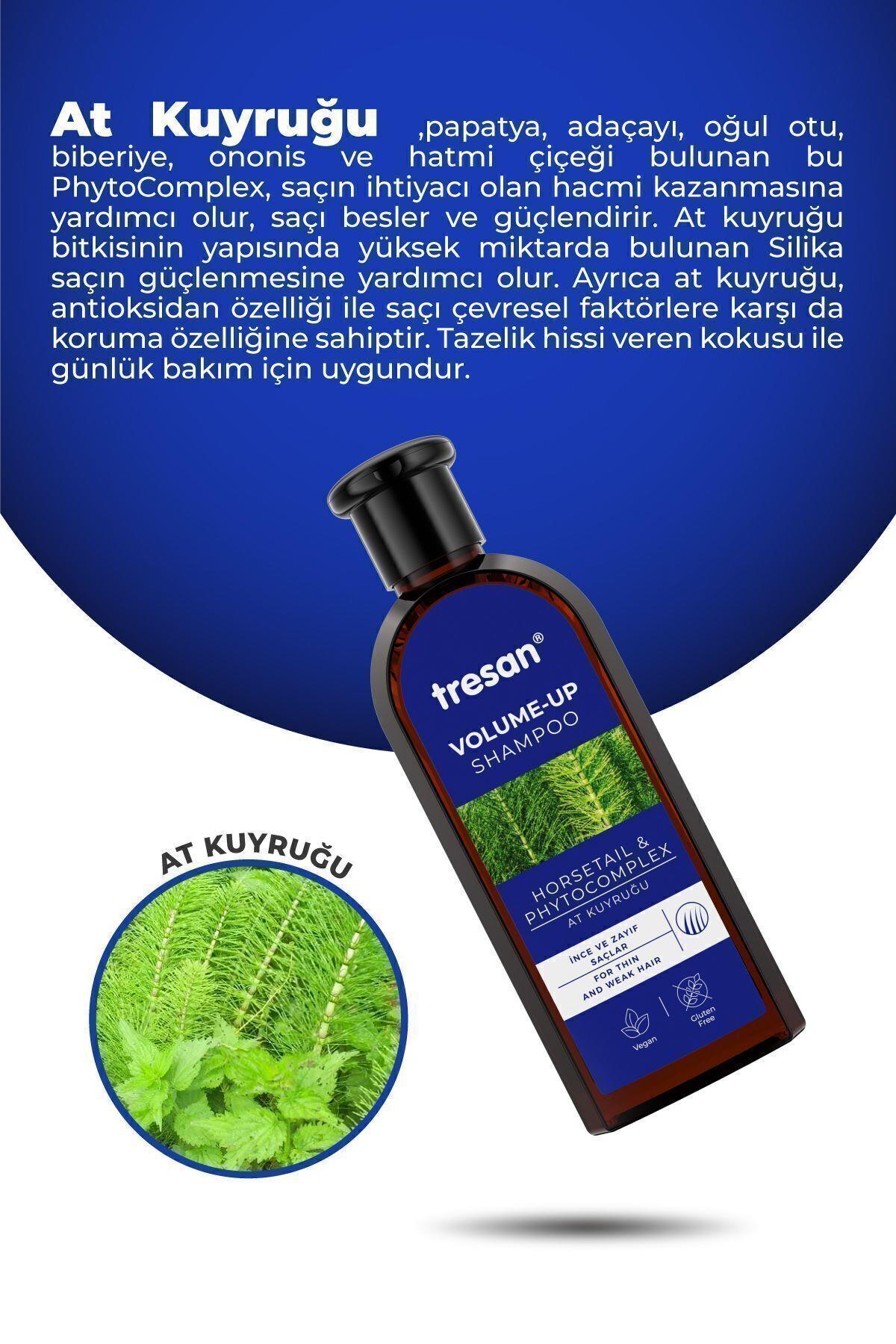 Tresan At Kuyruğu & Phytocomplex Hacimlendirici Bakım Şampuanı 300 ml