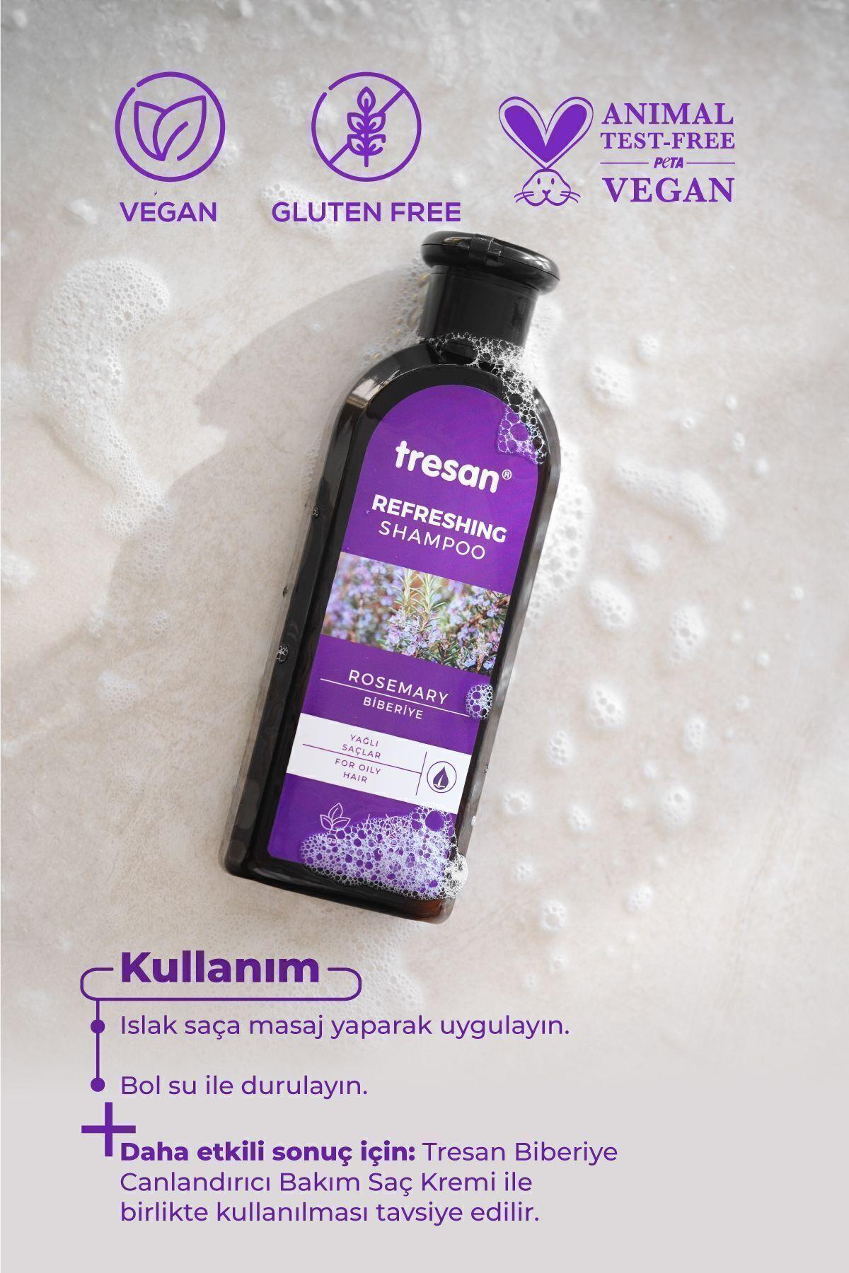 Tresan Biberiye Canlandırıcı Bakım Şampuanı 300 ml