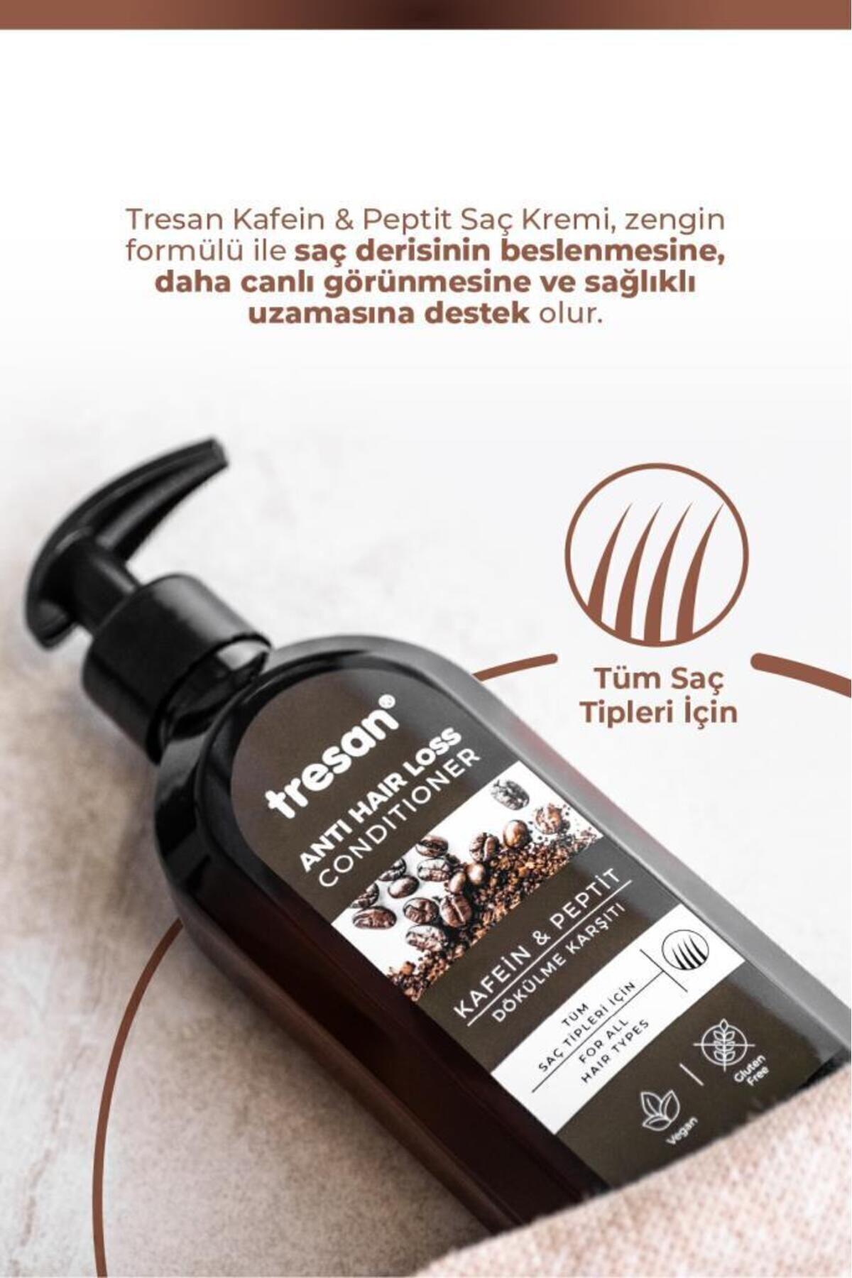 Tresan Kafein Peptit Dökülme Karşıtı Saç Kremi 300 ml