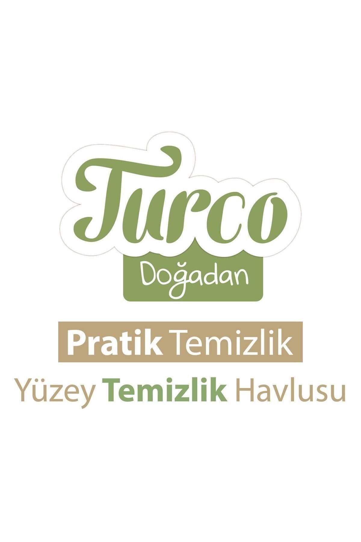 Turco Doğadan Pratik Temizlik Turco Doğadan Pratik Yüzey Temizlik Havlusu 100 yaprak