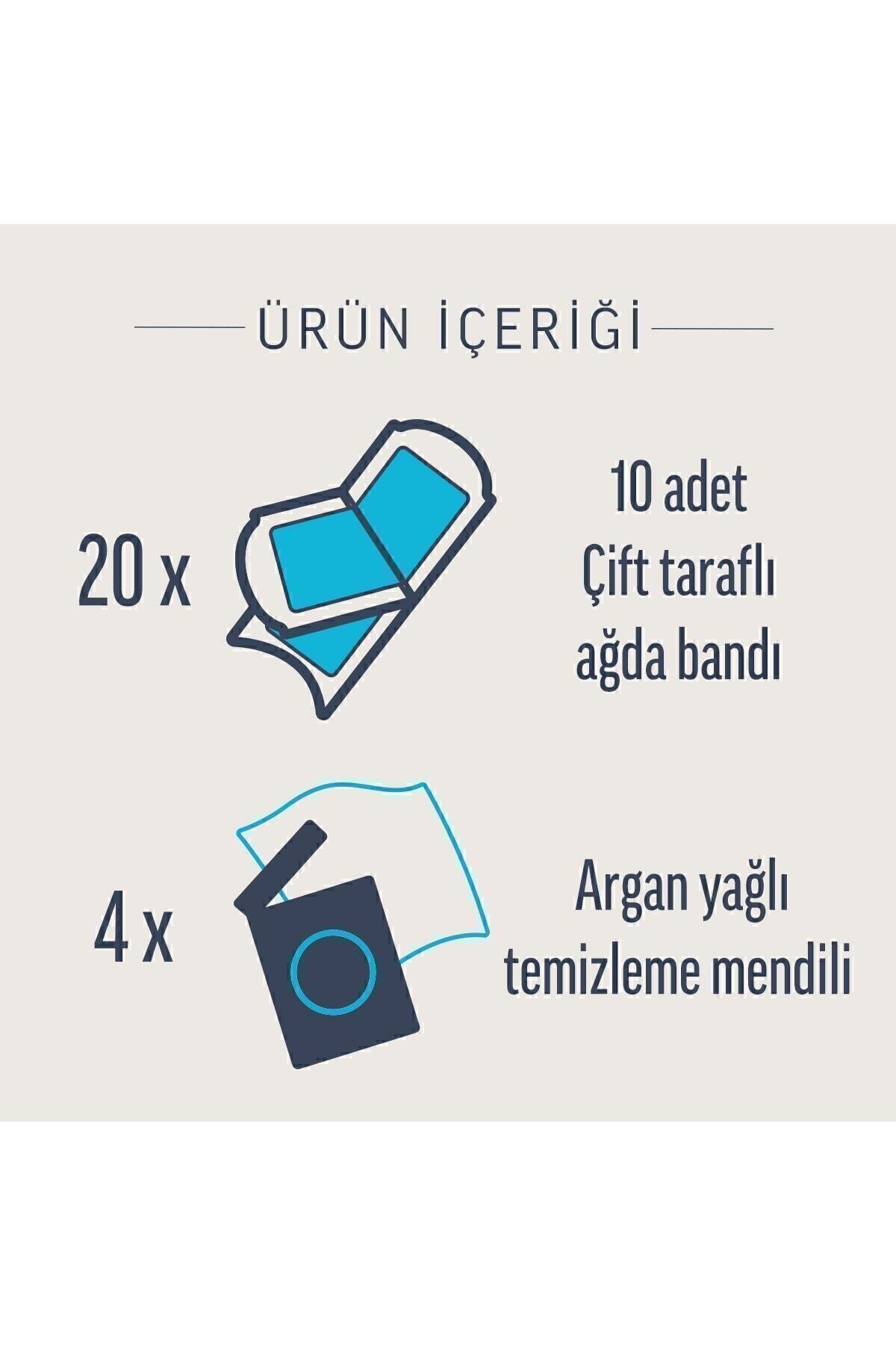 Veet Professional Yüze Özel Sir Ağda Bandı Hassas Ciltler İçin 20'li