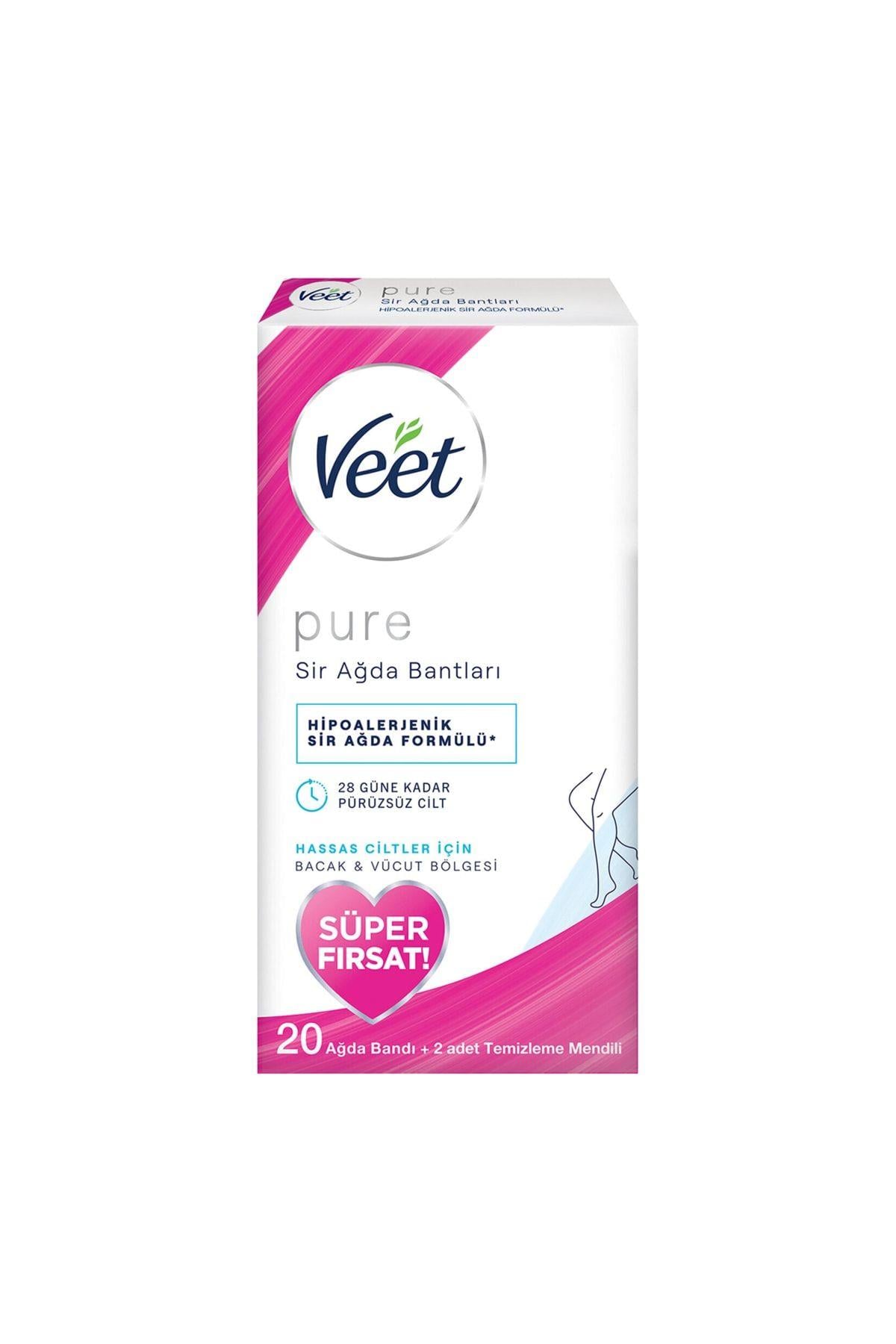 Veet Tuy Dokucu Pure Sır Agda Bandı Super Fırsat 20 Lı