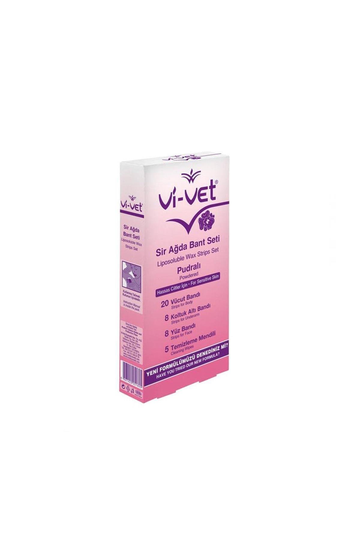 Vi-vet Sir Ağda Bandı Pudralı Vücut