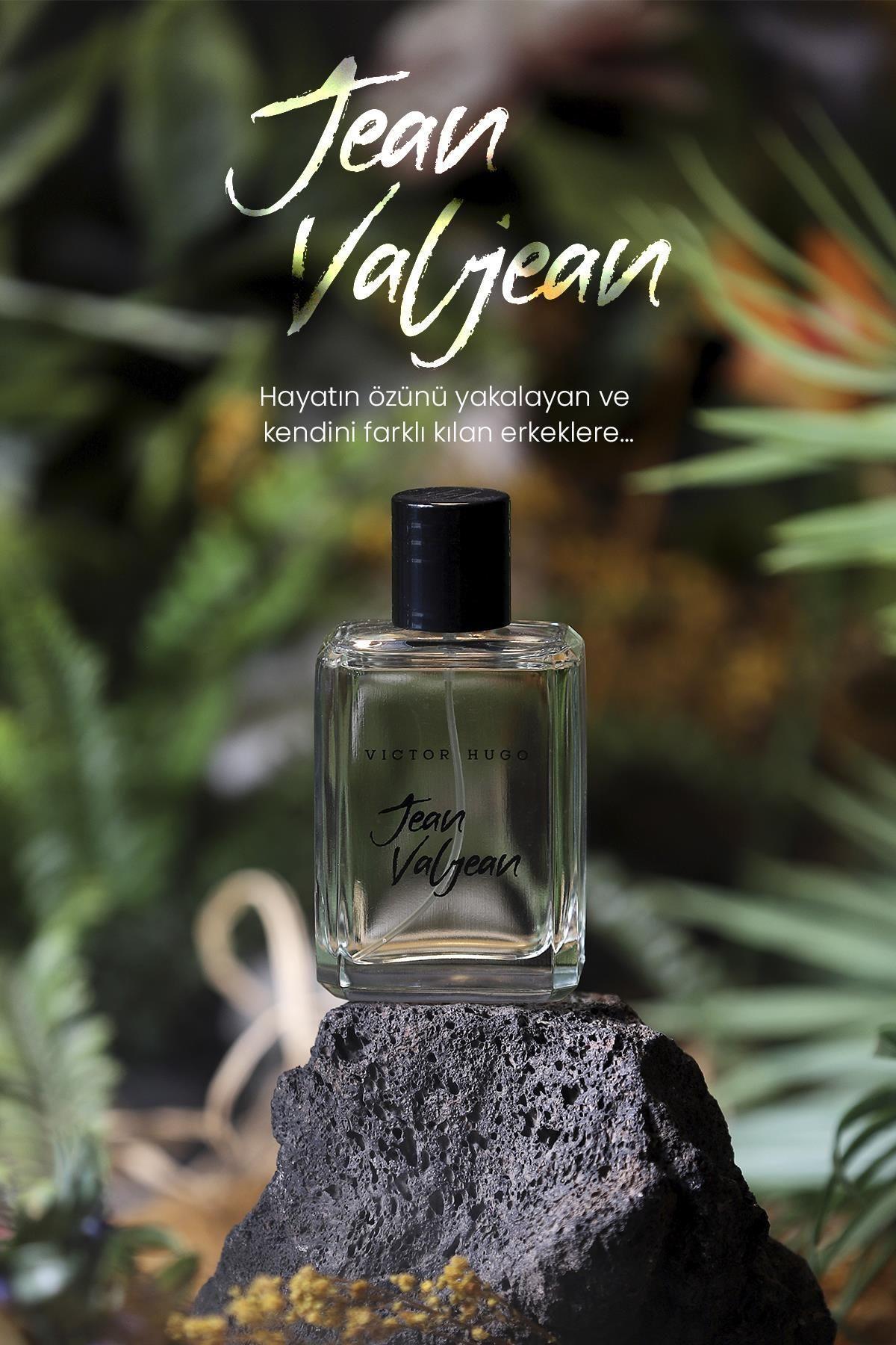 Victor Hugo EDP Erkek Parfüm Jean Valjien 100 ml | Odunsu | Limon, Bergamot, Zeytin Ağacı, Tonka Fasülyesi