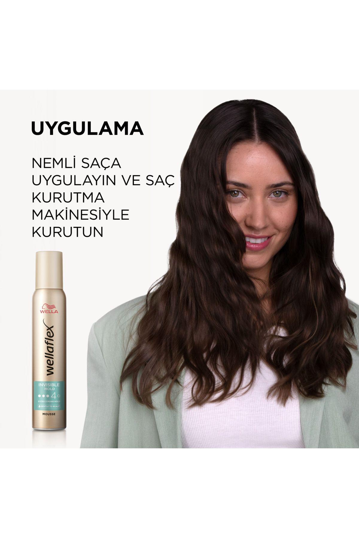 Wella Flexible Extra Strong Hold Saç Köpüğü - 200 ml