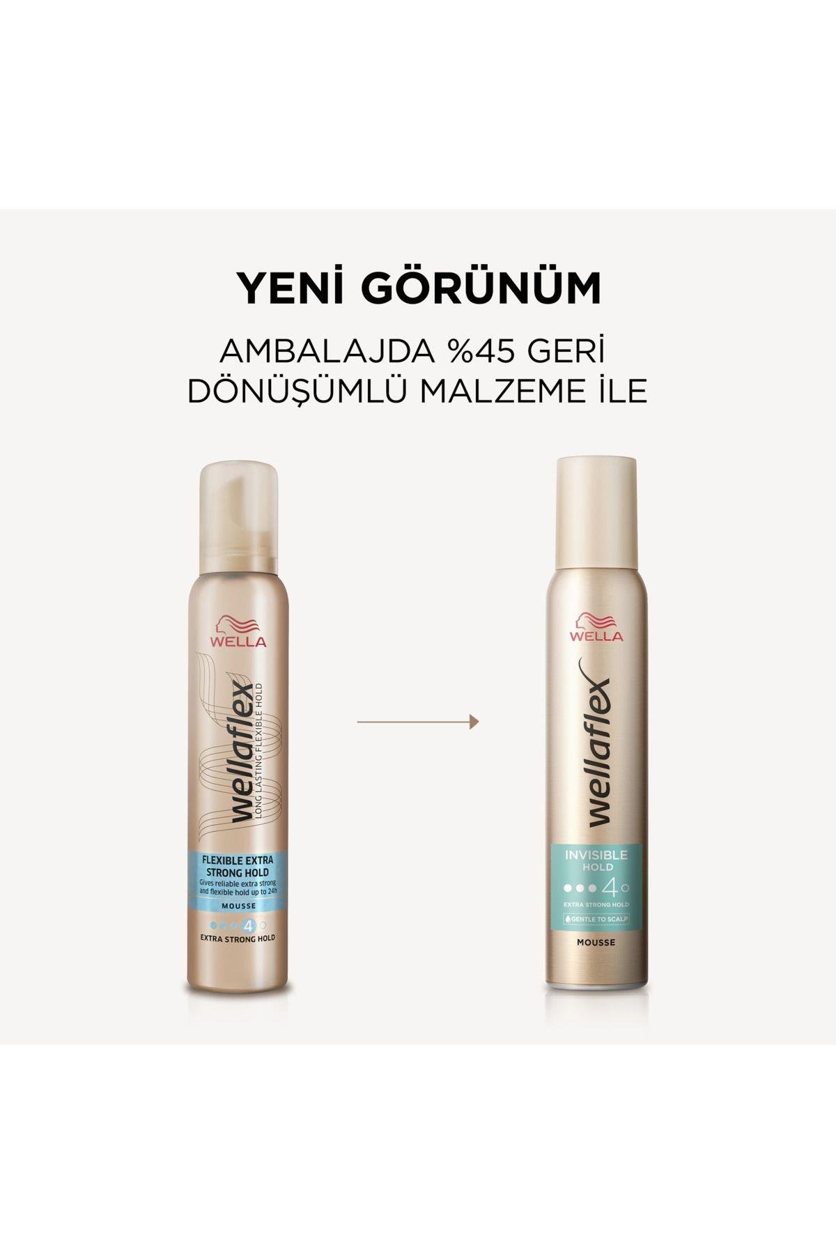 Wella Flexible Extra Strong Hold Saç Köpüğü - 200 ml