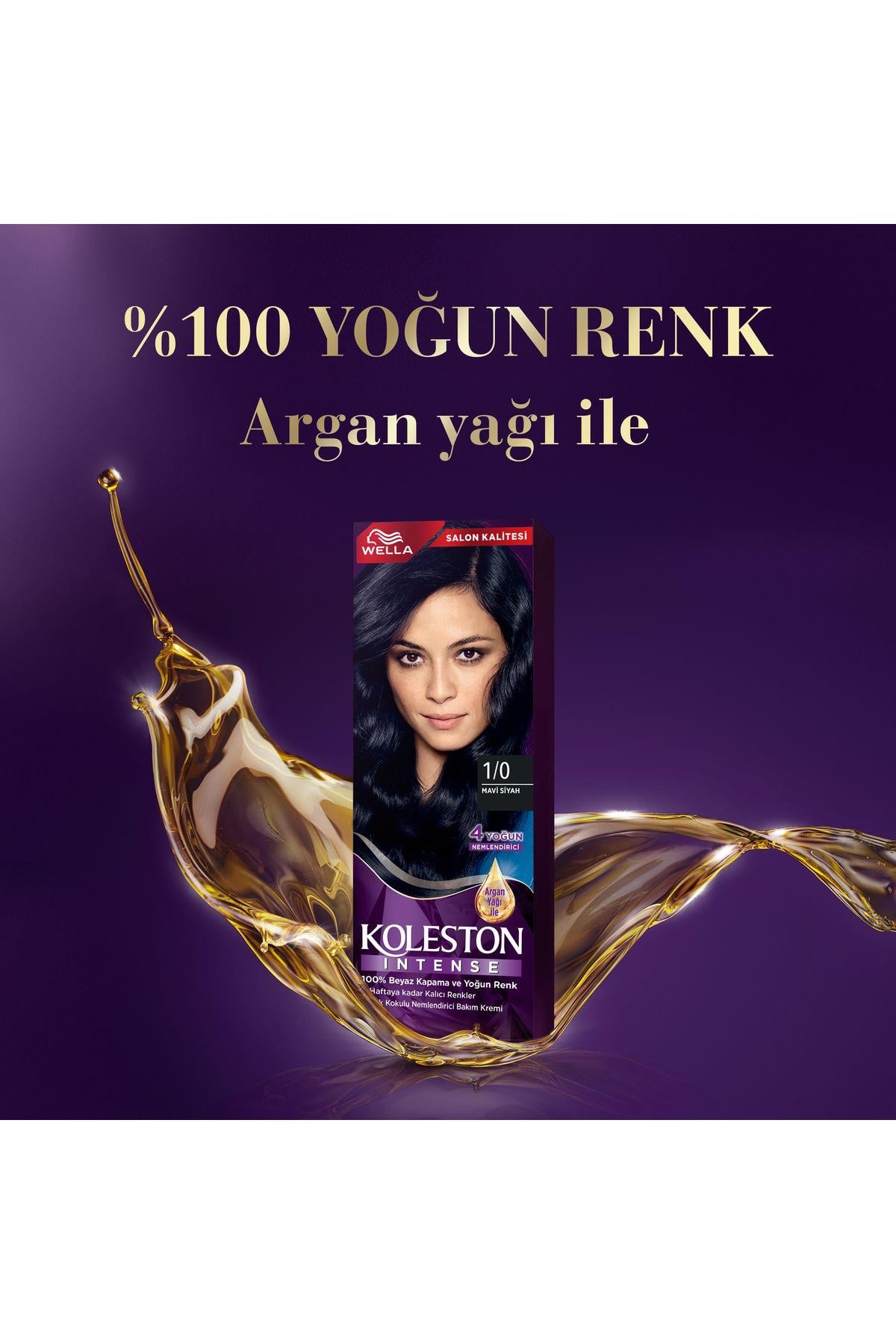 Wella Koleston Intense 1/0 Mavi Siyah