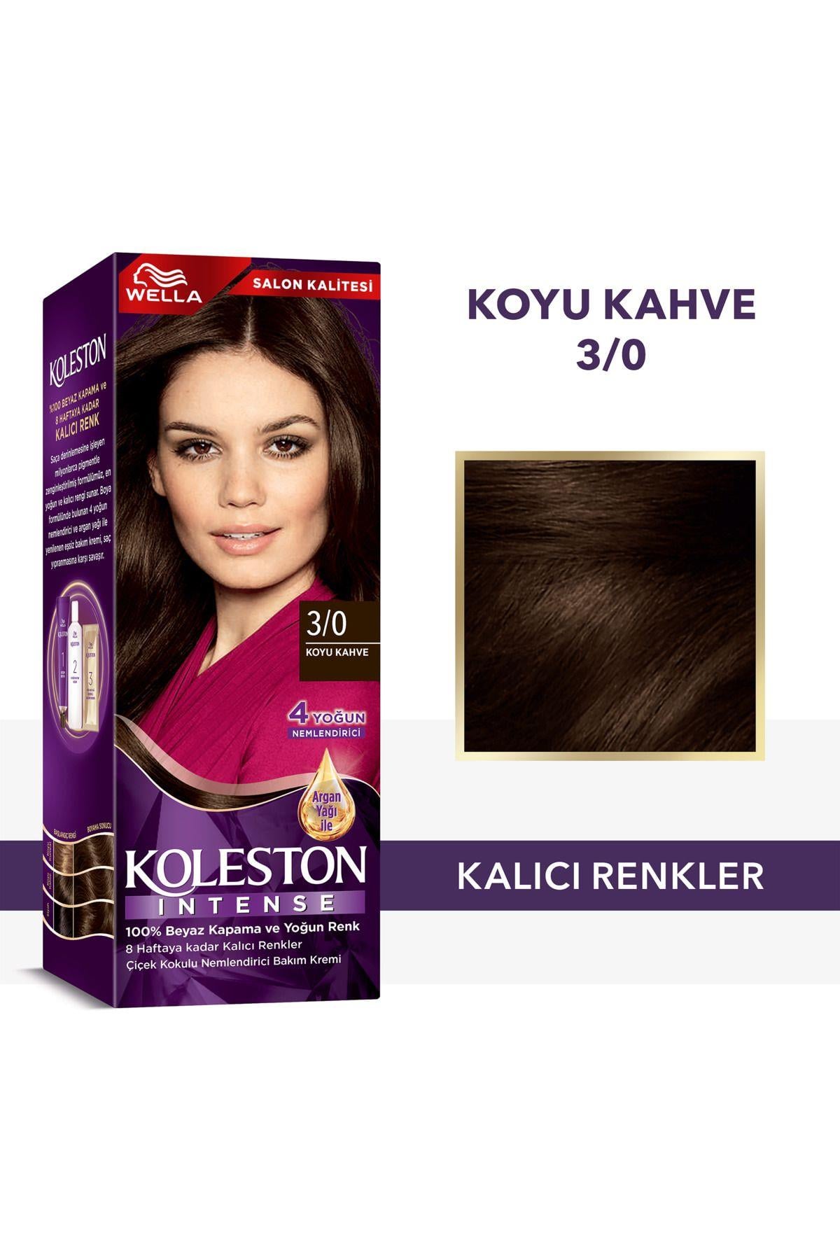 Wella Koleston Intense 3/0 Koyu Kahve