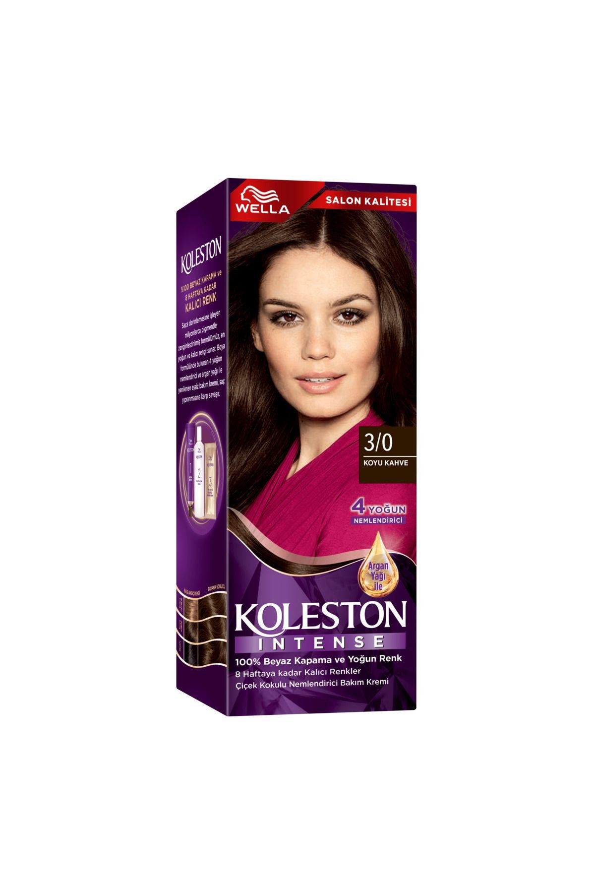 Wella Koleston Intense 3/0 Koyu Kahve