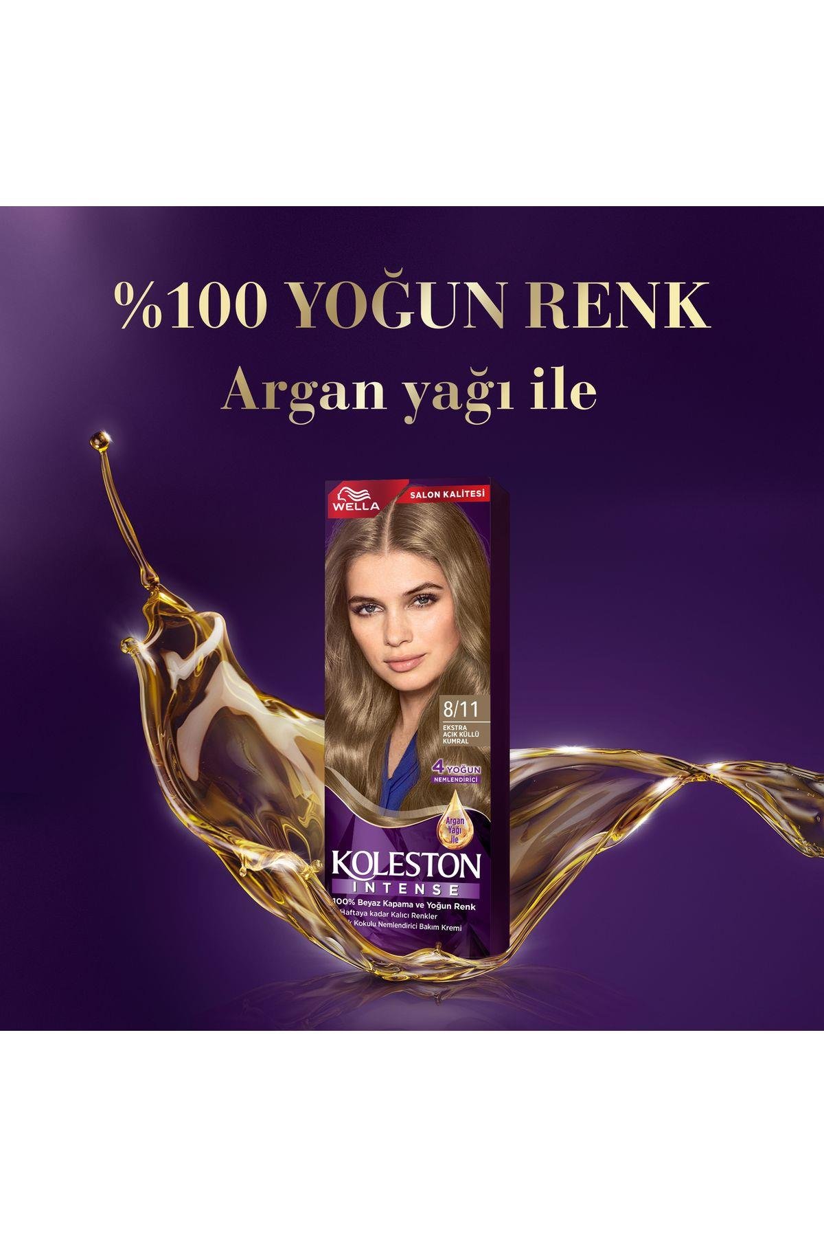 Wella Koleston Intense 8/11 Ekstra Açık Küllü Kumral