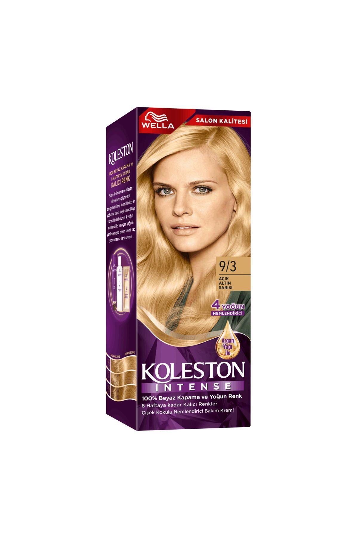 Wella Koleston Intense 9/3 Açık Altın Sarısı
