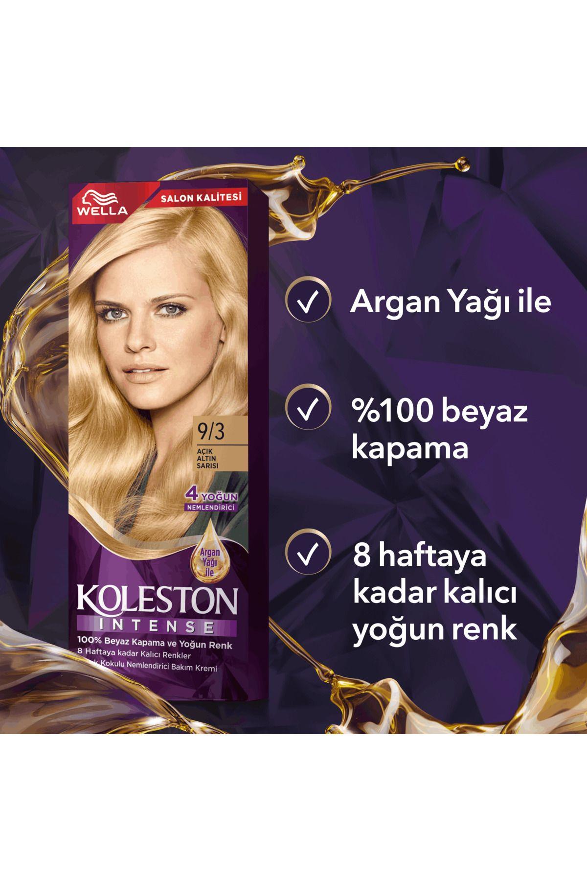 Wella Koleston Intense 9/3 Açık Altın Sarısı