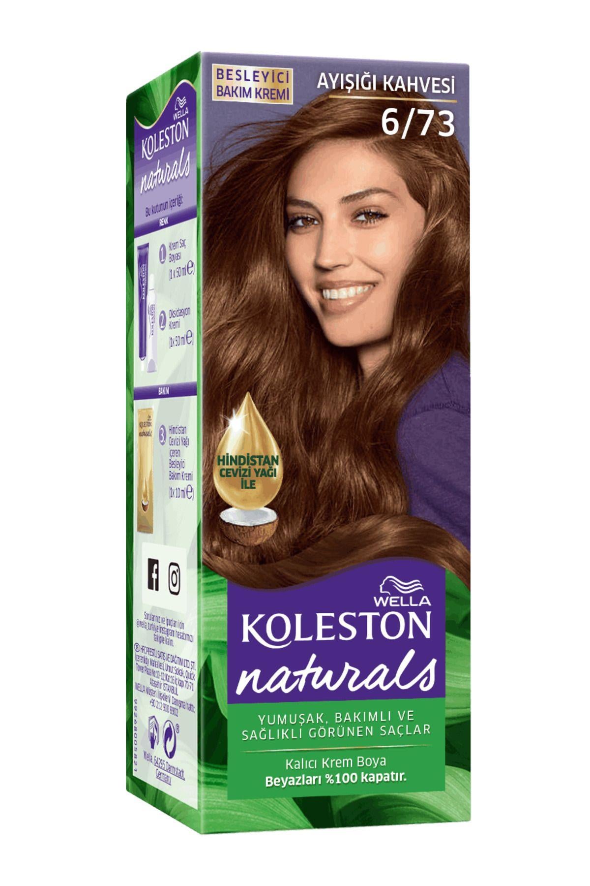 Wella Koleston Naturals Ayısıgı Kahvesı 6/73