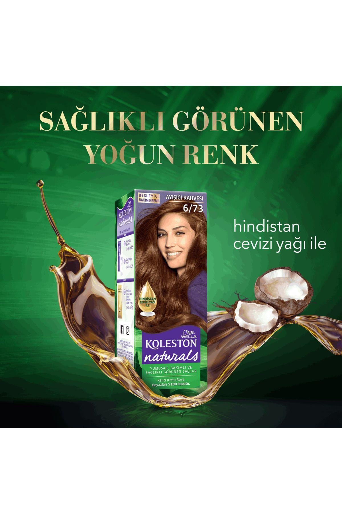 Wella Koleston Naturals Ayısıgı Kahvesı 6/73