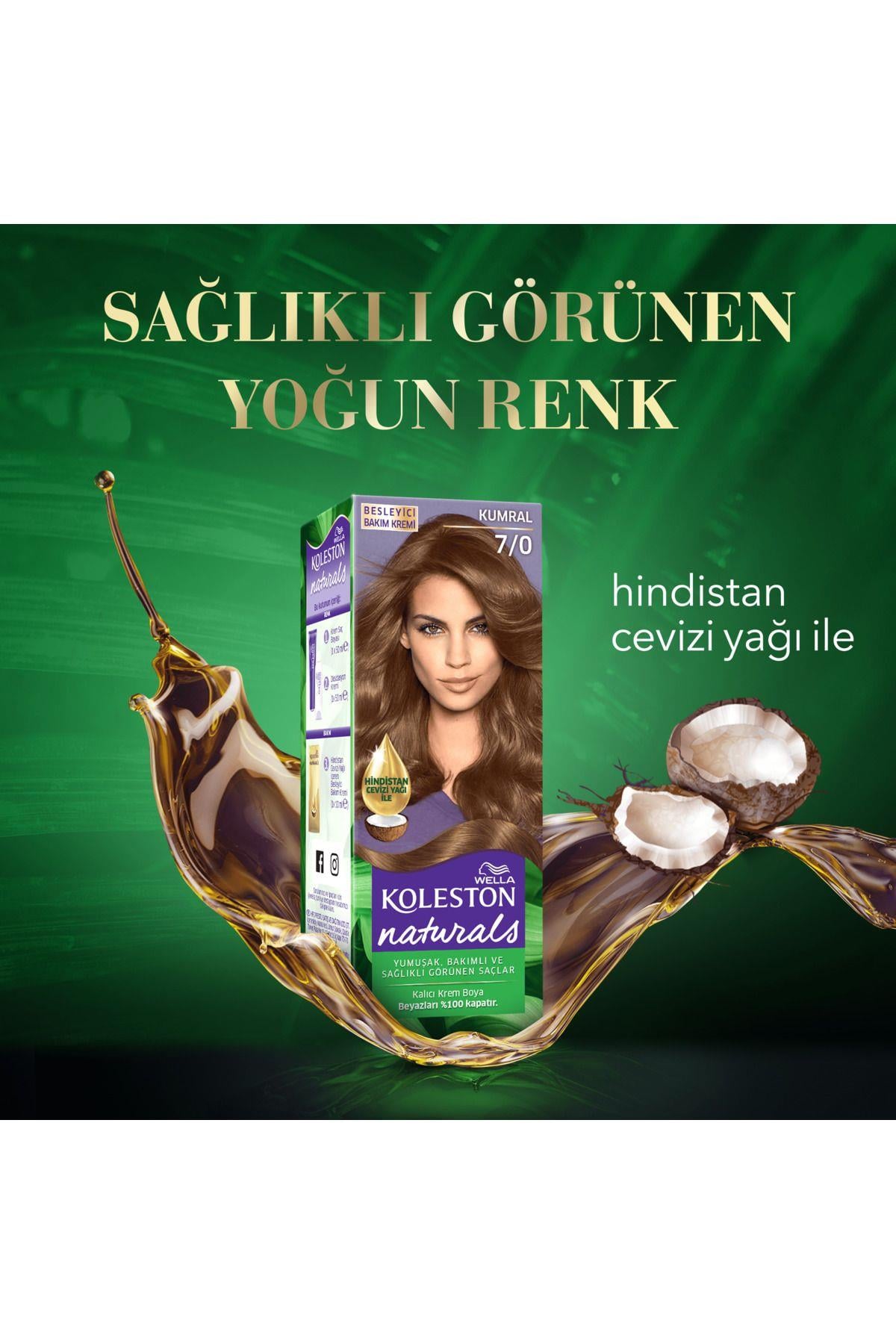 Wella Koleston Naturals Saç Boyası 7/0 Kumral