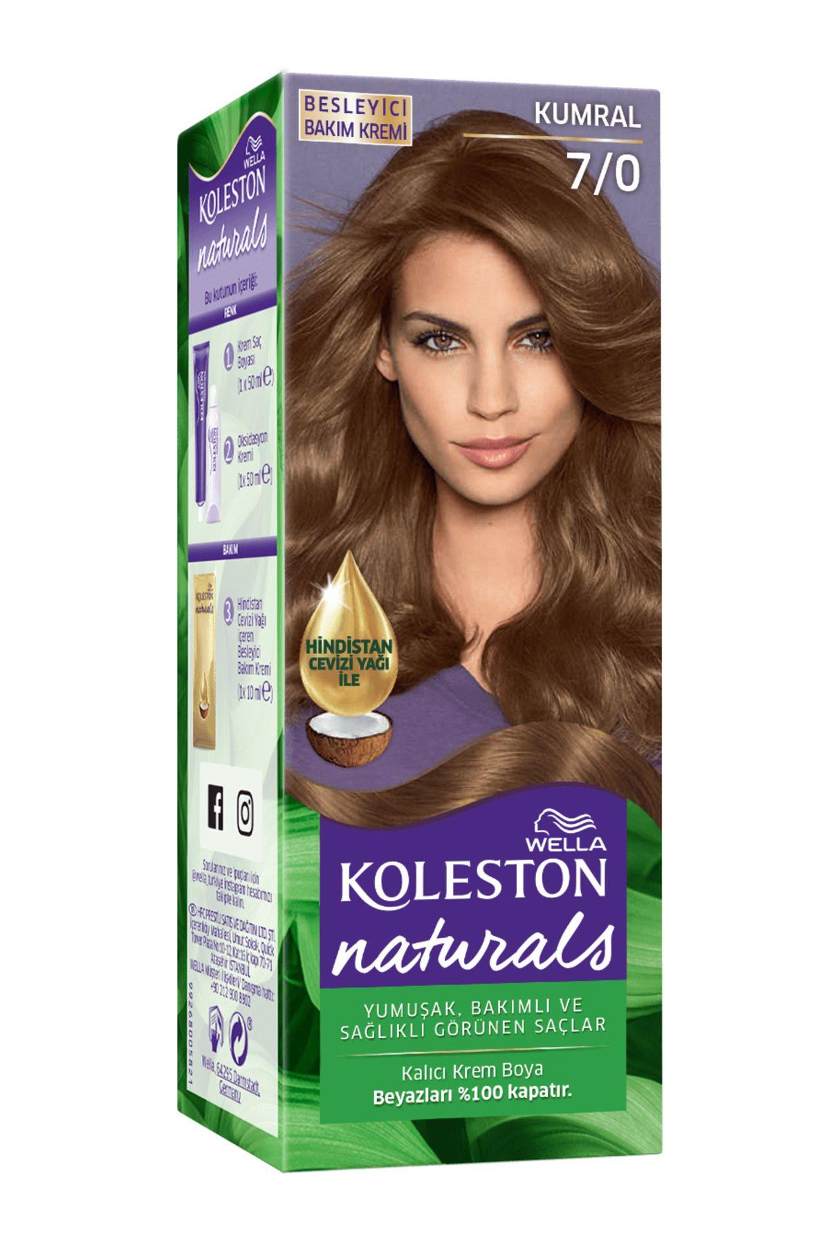 Wella Koleston Naturals Saç Boyası 7/0 Kumral