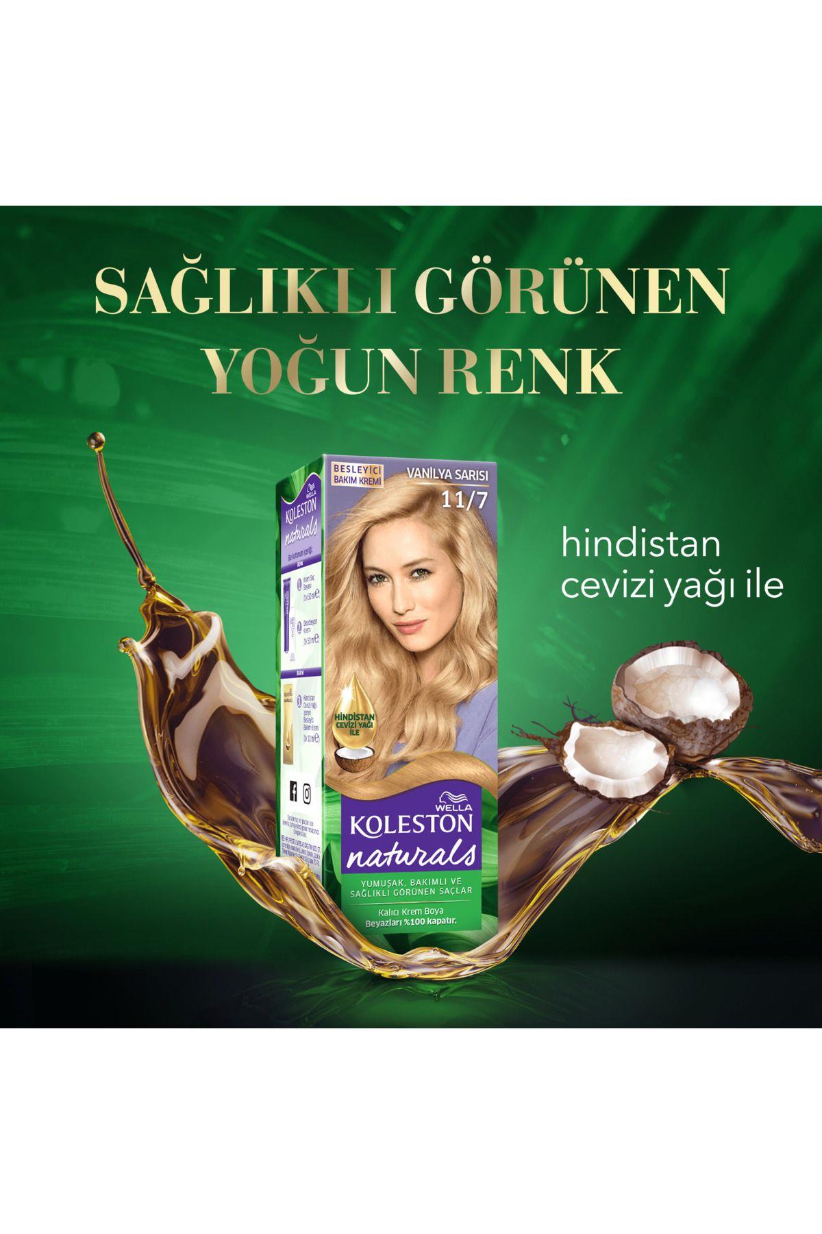 Wella Koleston Naturals Saç Boyası 8/1 Açık Küllü Kumral