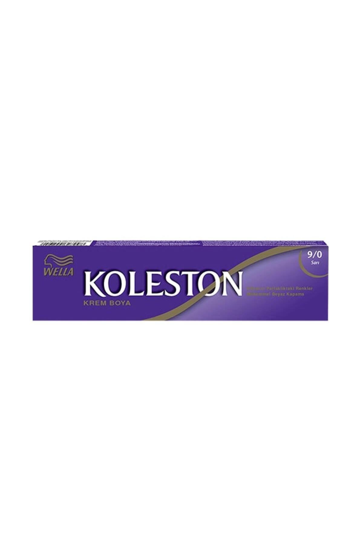 Wella Koleston Sarı Tüp Saç Boyası 9/0