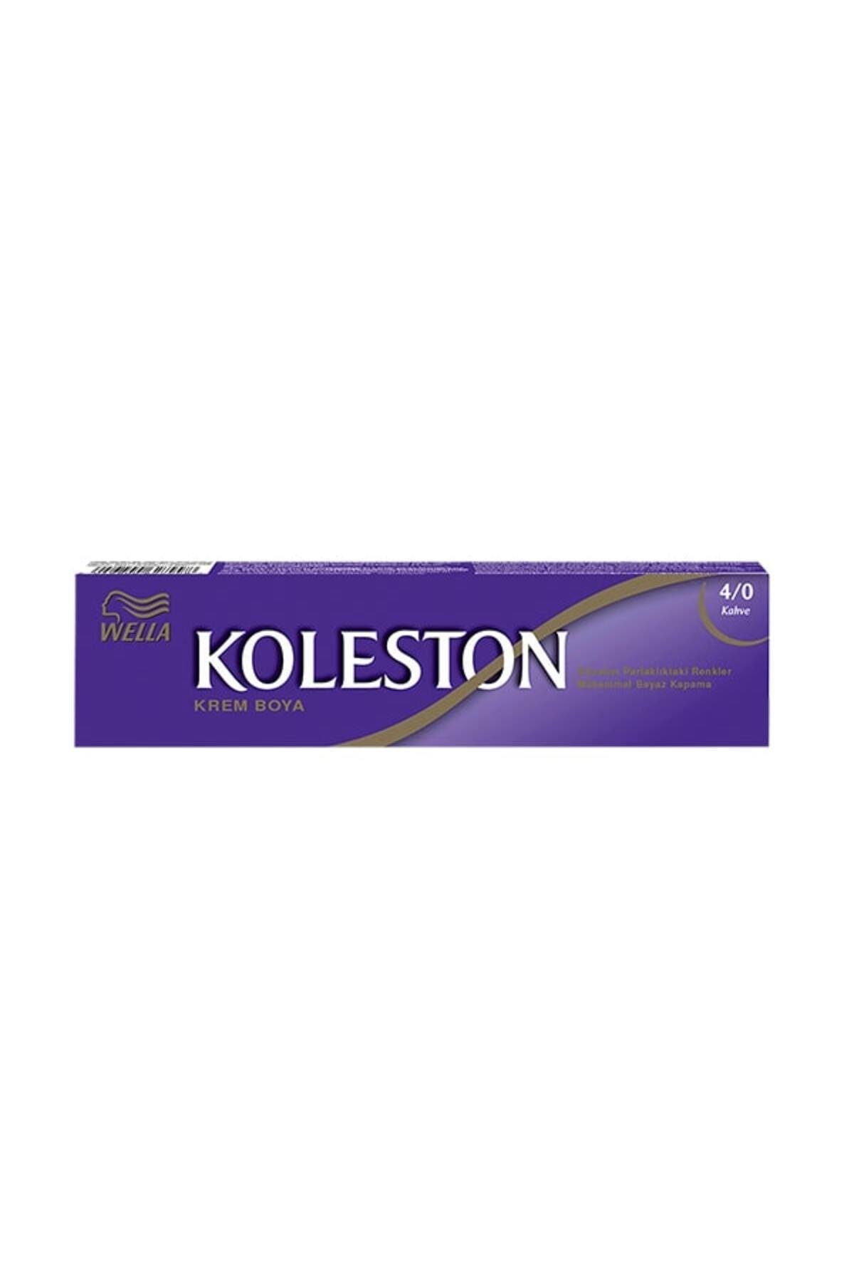 Wella Koleston Single Tüp Boya 4/0 Kahve