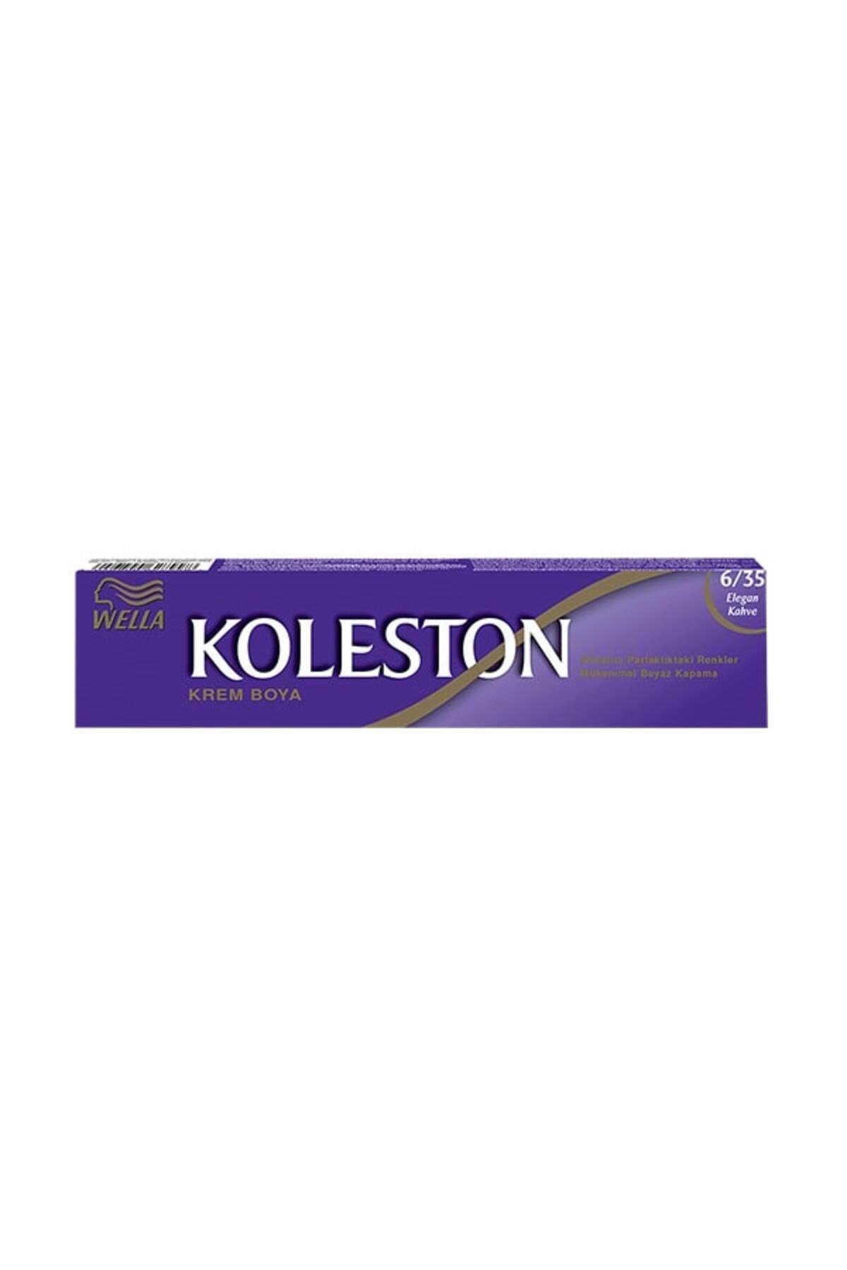 Wella Koleston Single Tüp Boya 6/35 Elegan Kahve