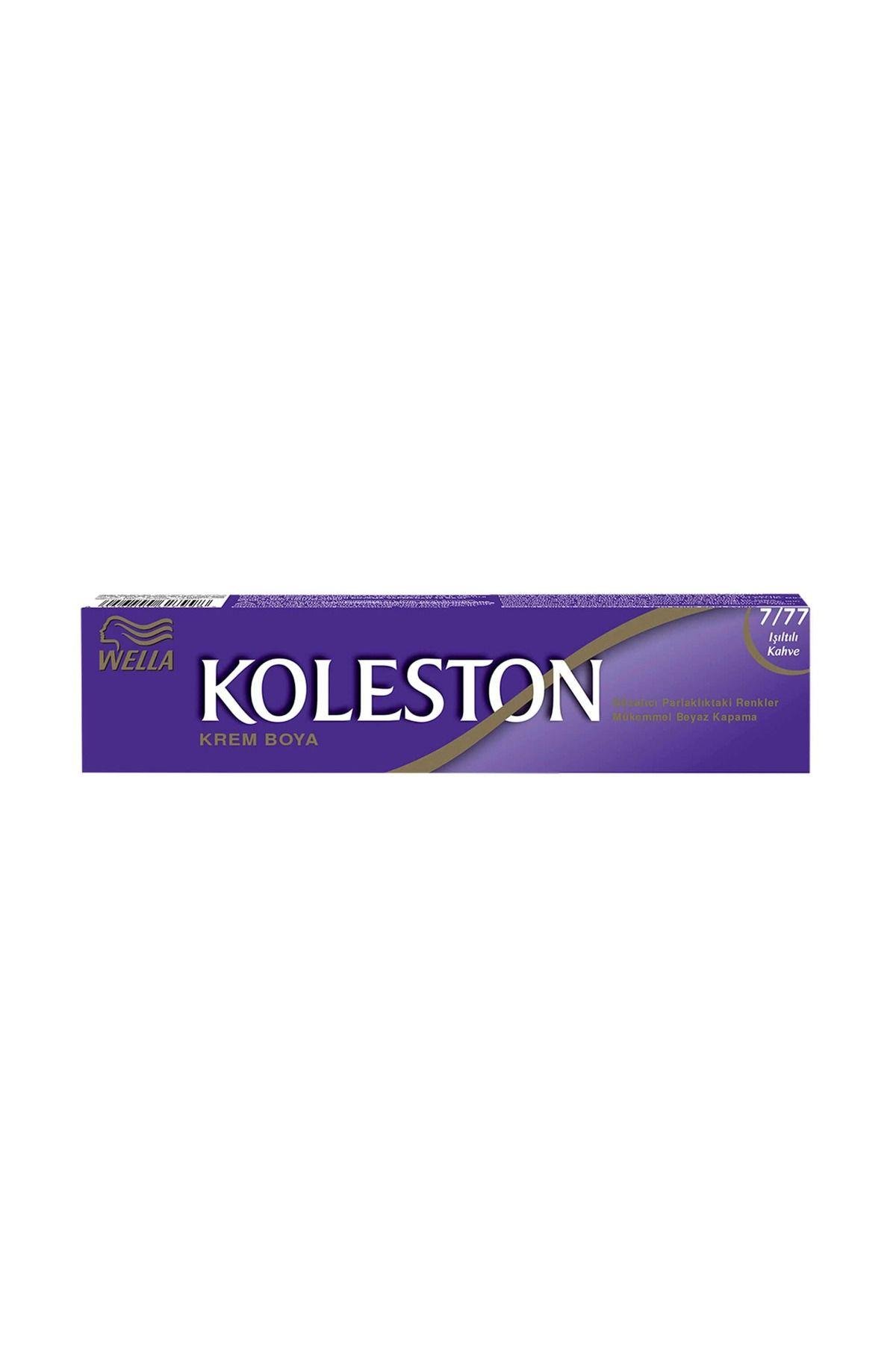 Wella Koleston Single Tüp Boya 7/77 Işıltılı Kahve