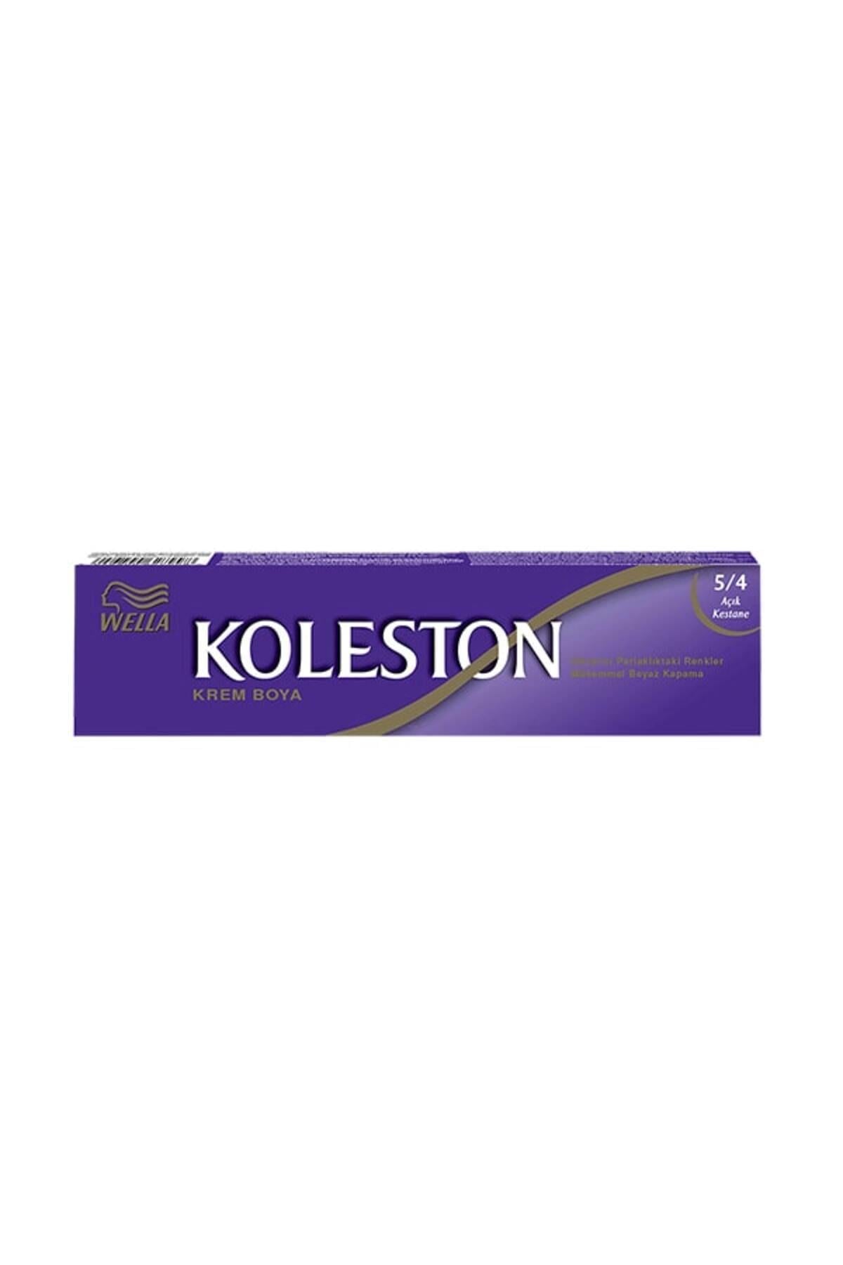 Wella Koleston Tüp Boya 5/4 Açık Kestane