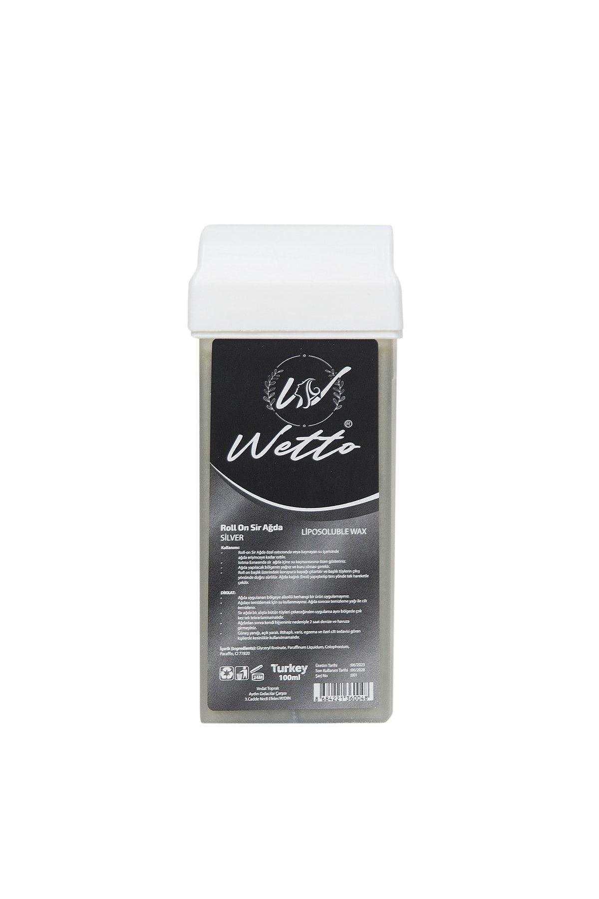Wetto Professional Kartuş Ağda Silver 100 ML