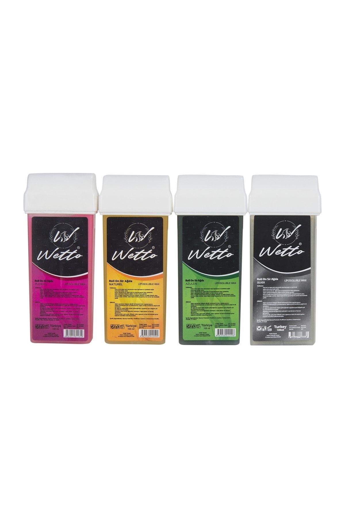 Wetto Professional Kartuş Ağda Silver 100 ML