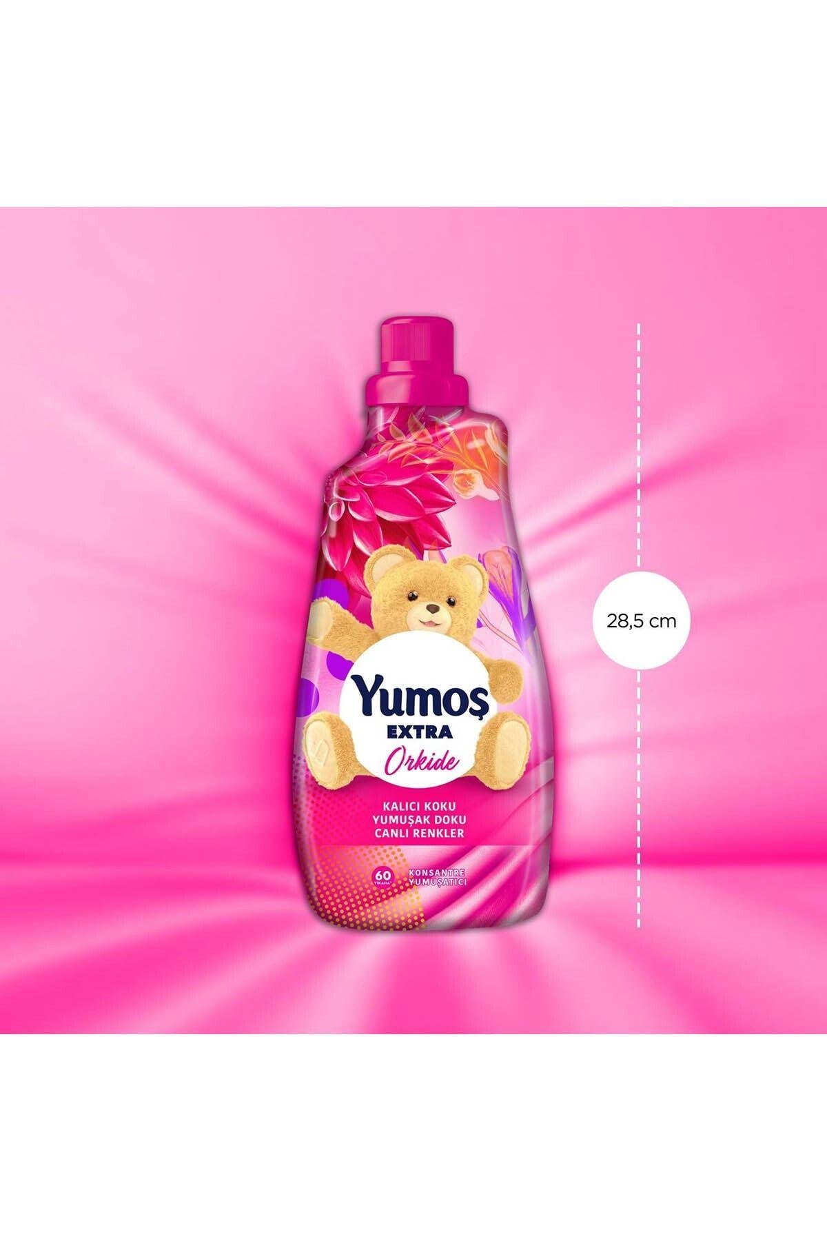 Yumoş Konsantre Çamaşır Yumuşatıcısı Orkide 1440 ML